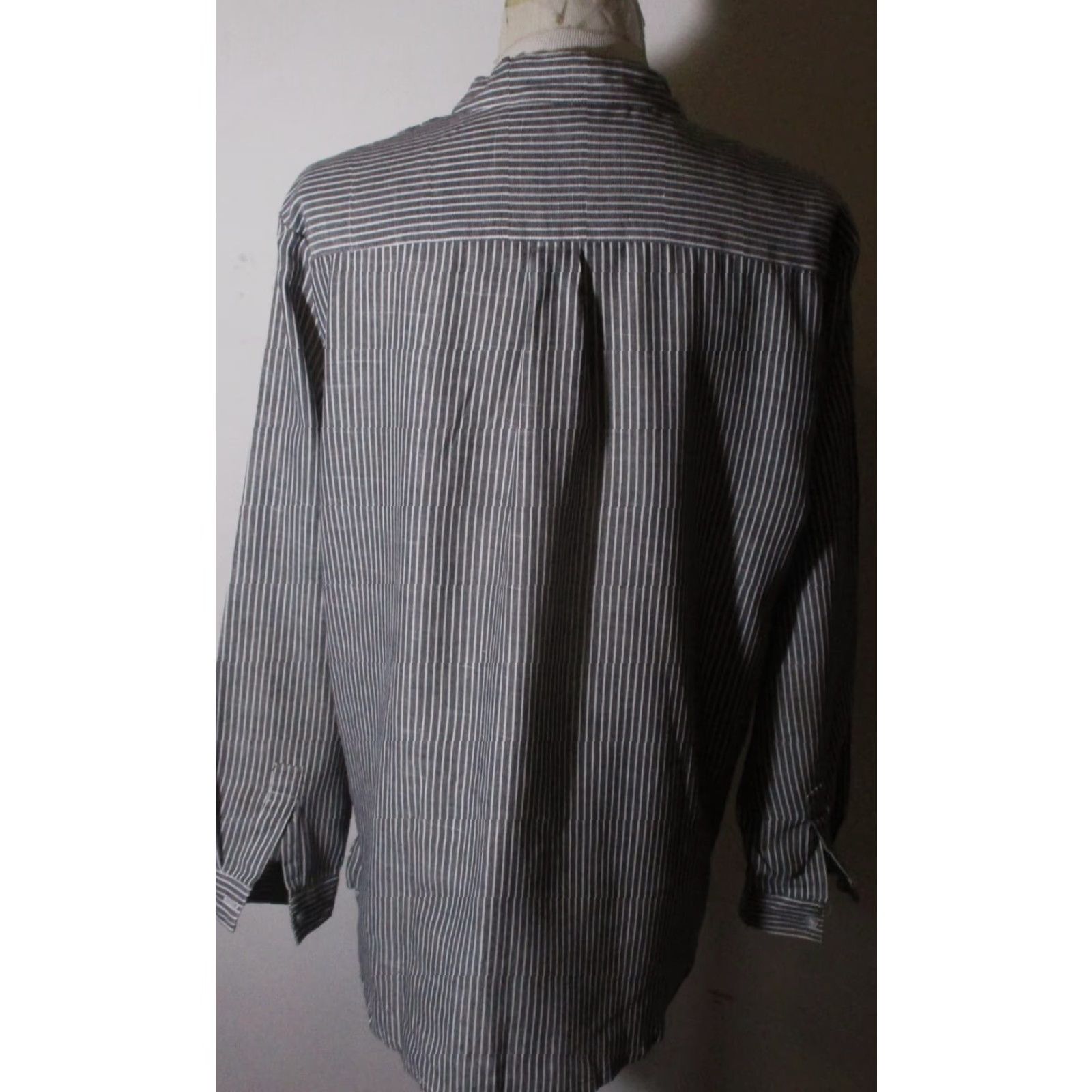 ZAFUL ZAFUL Blouse | Black 2XL Long Sleeve Mock Neck 100% Cotton Women's NWOT Size XXL / US 16-18 / IT 52-54 - 5 Thumbnail