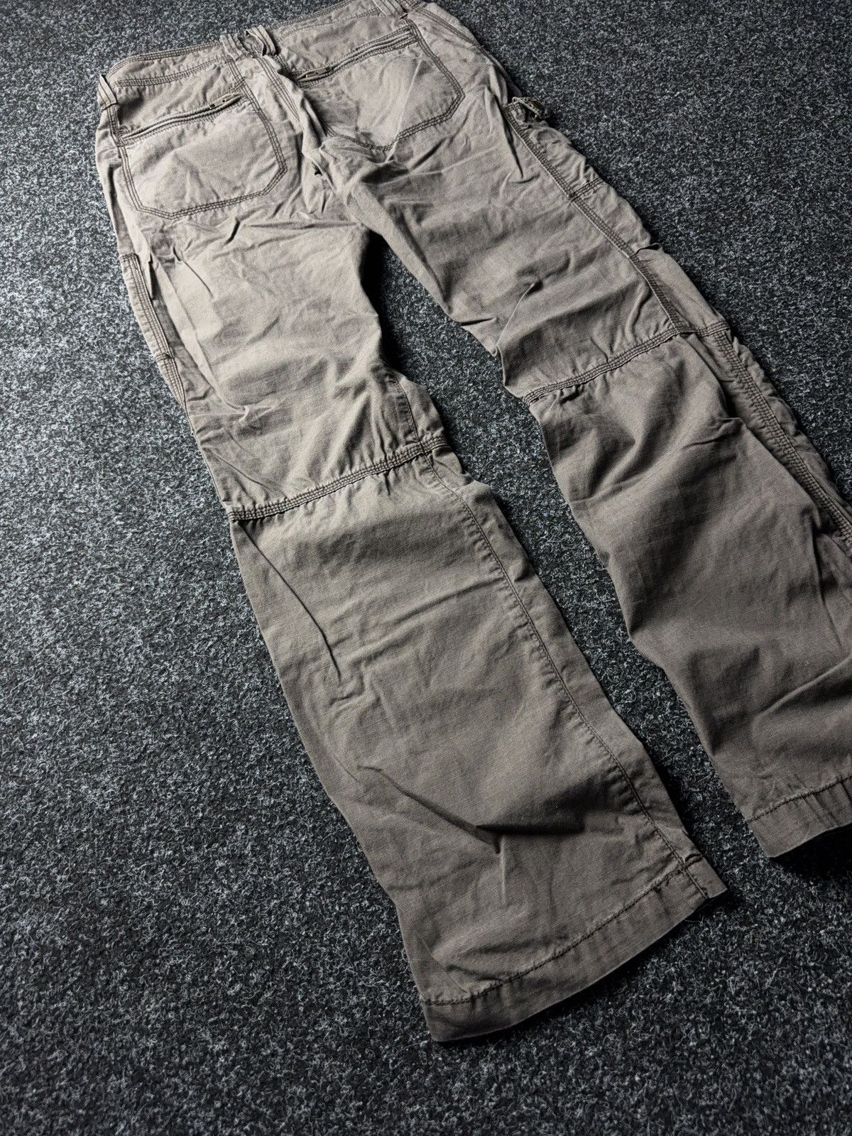 Japanese Brand Japanese 00s Y2K Women’s Aviator Cargo Pants Multi Pocket Size 28" / US 6 / IT 42 - 9 Thumbnail