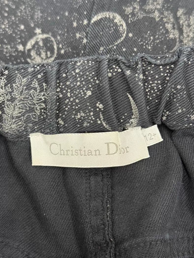 Dior Dior Size 12 Black starry sky print skirt Size 32" / US 10 / IT 46 - 4 Thumbnail