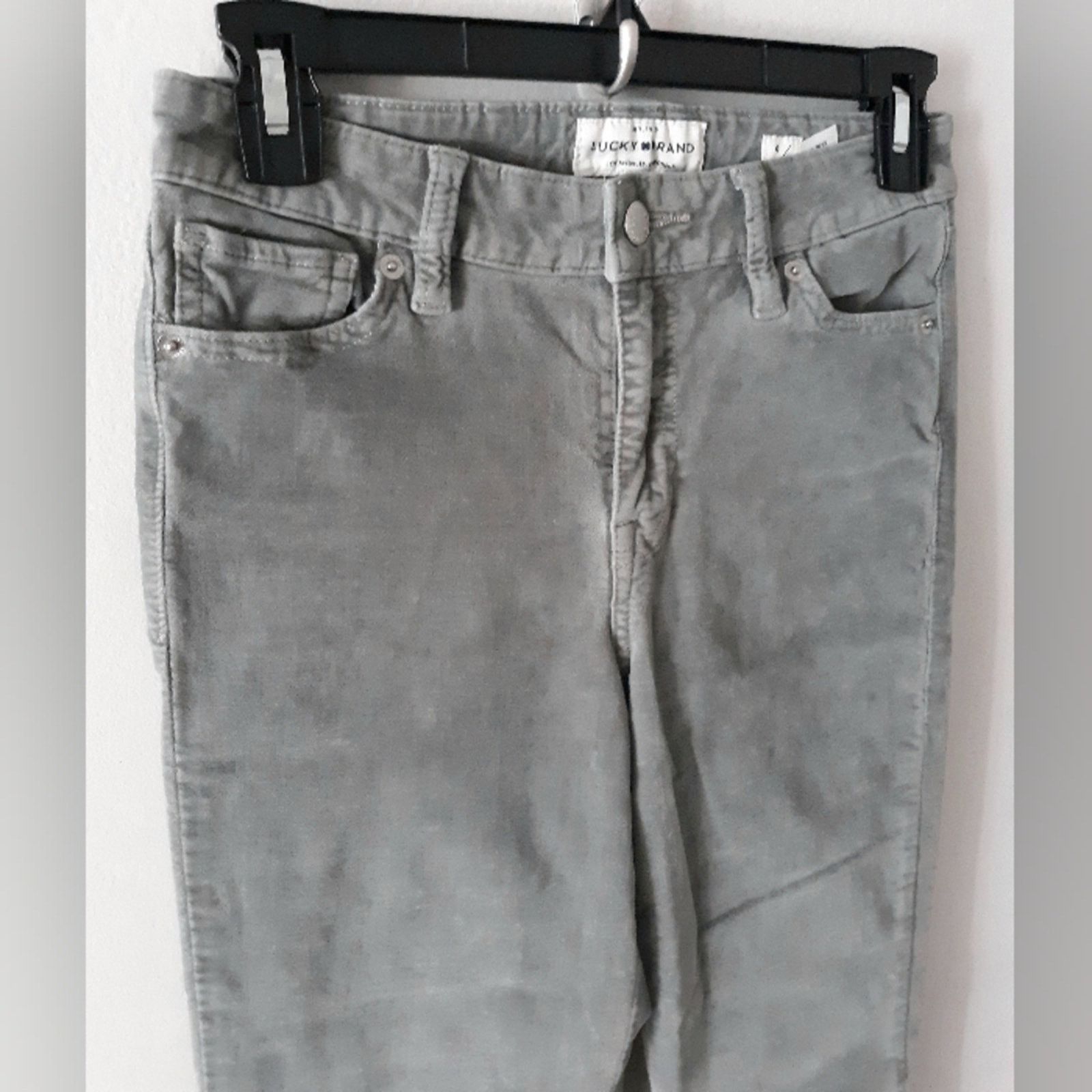 Lucky Brand Lucky Ava Skinny Velvet Jeans 4 Size 27" / US 4 / IT 40 - 4 Thumbnail