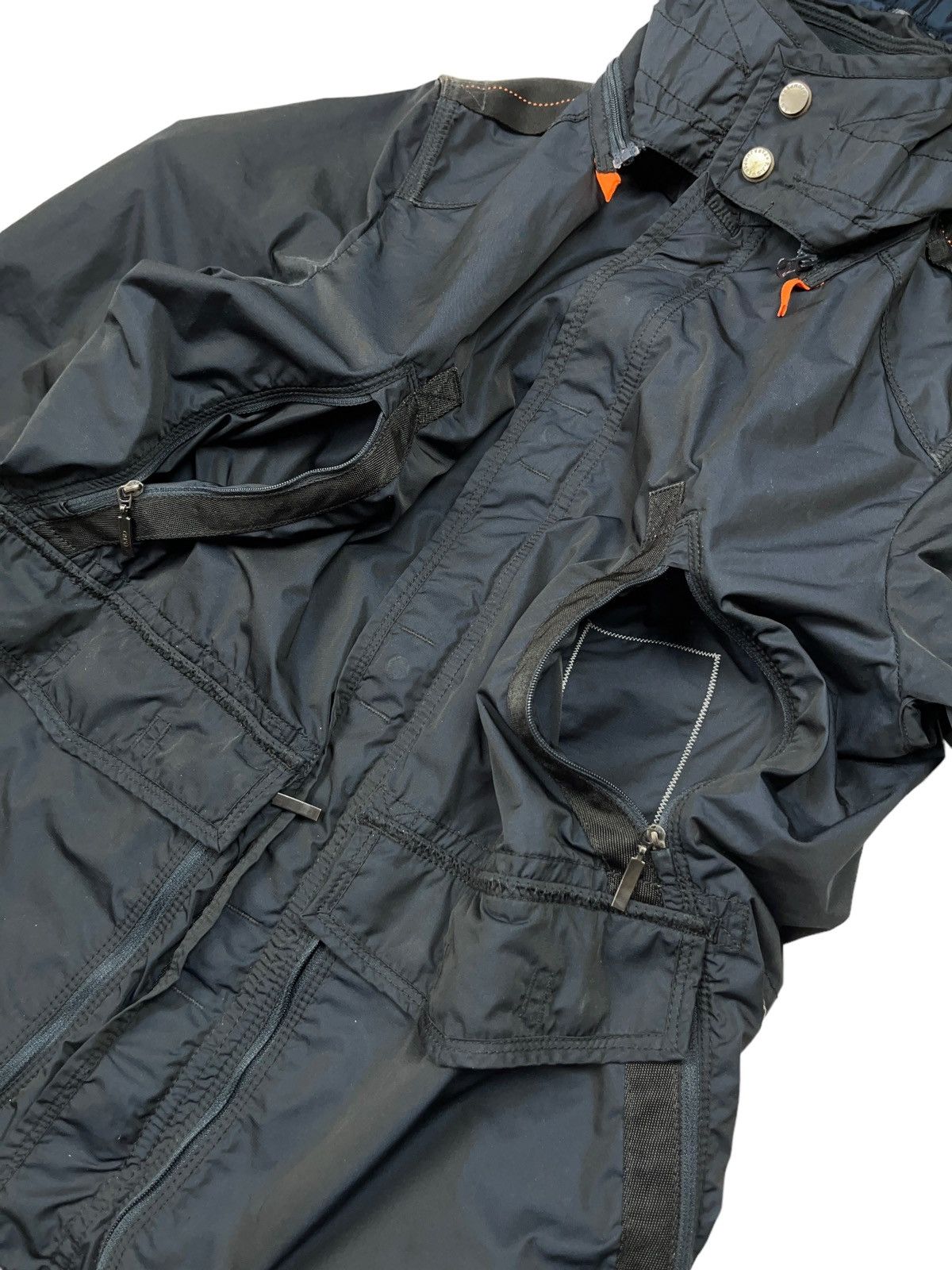 MasterPiece × Parajumpers × Vintage Vintage Parajumpers Windbreaker Utility Multi Pocket Jacket Size US M / EU 48-50 / 2 - 6 Thumbnail