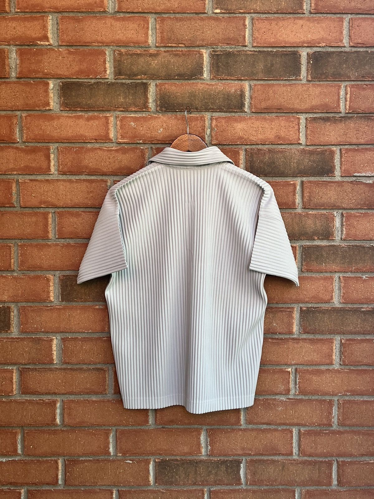 Homme Plisse Issey Miyake Issey Miyake Homme Plisse Polo Size US M / EU 48-50 / 2 - 2 Thumbnail