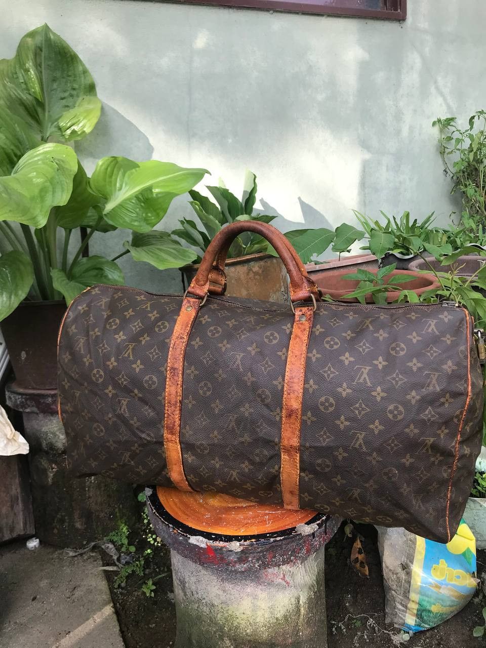 Louis Vuitton × Vintage Vintage Louis Vuitton Keepal 55 Size ONE SIZE - 1 Thumbnail