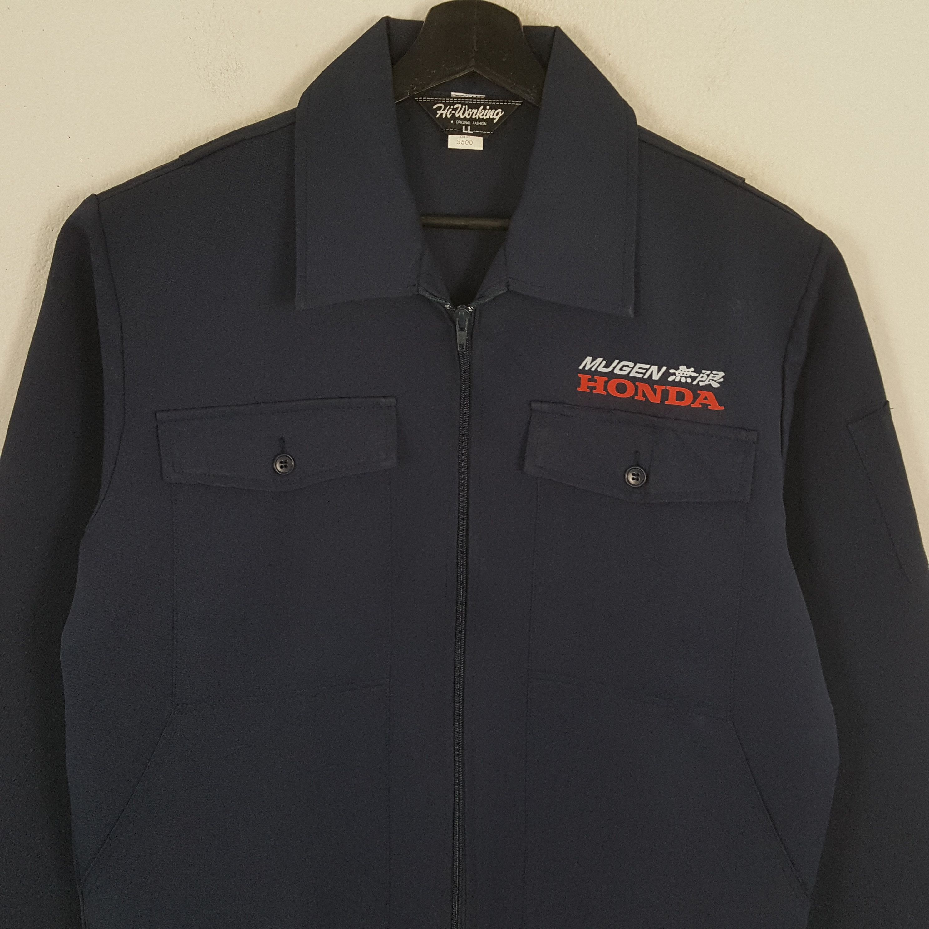 Japanese Brand × Vintage MUGEN HONDA Japanese Motorsports Custom Art Jacket Size US L / EU 52-54 / 3 - 4 Thumbnail
