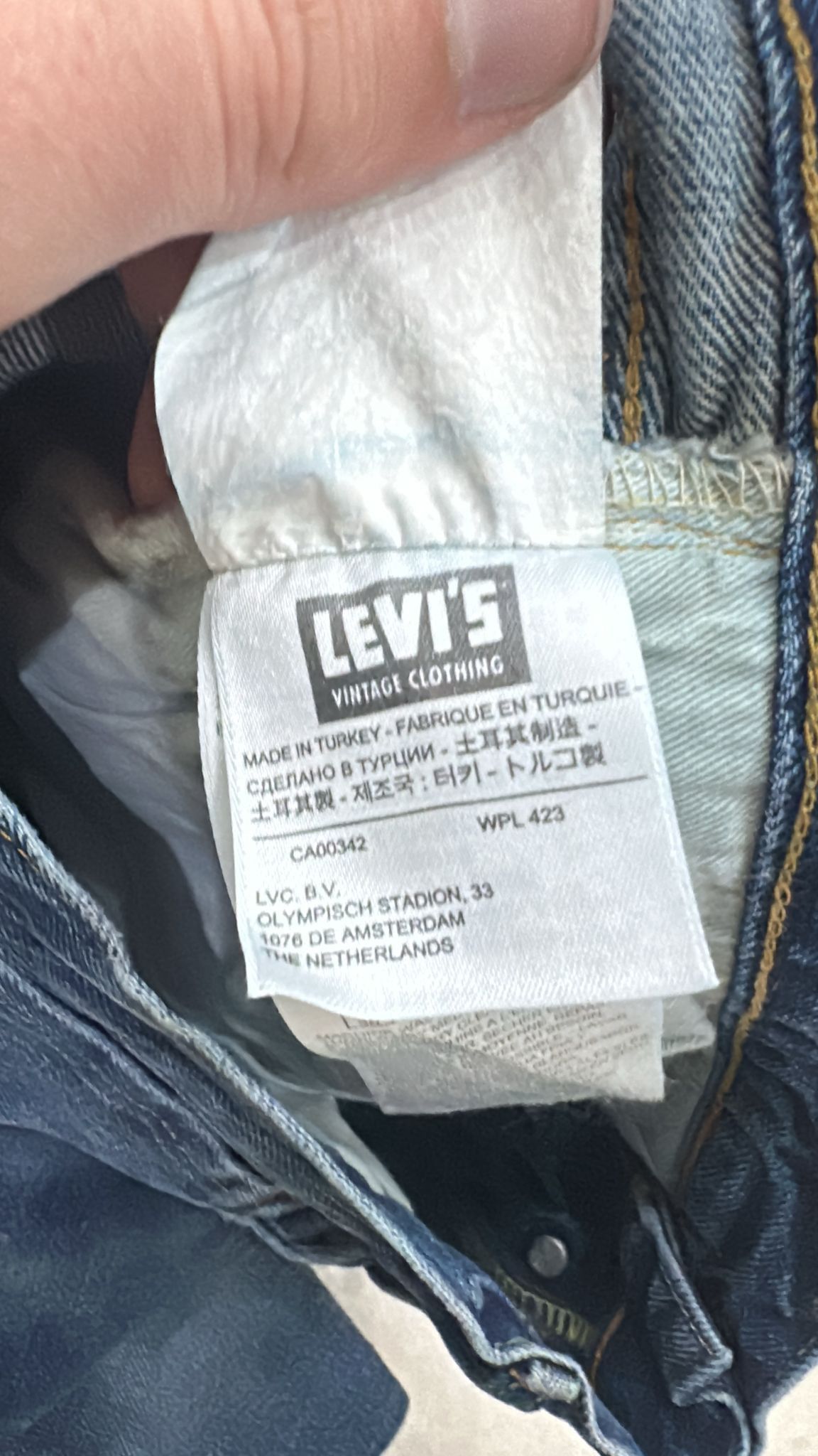 Levi's Vintage Clothing LVC Levi's Vintage Clothing 1955 501XX BigE Selvedge Jeans Size US 34 / EU 50 - 10 Thumbnail