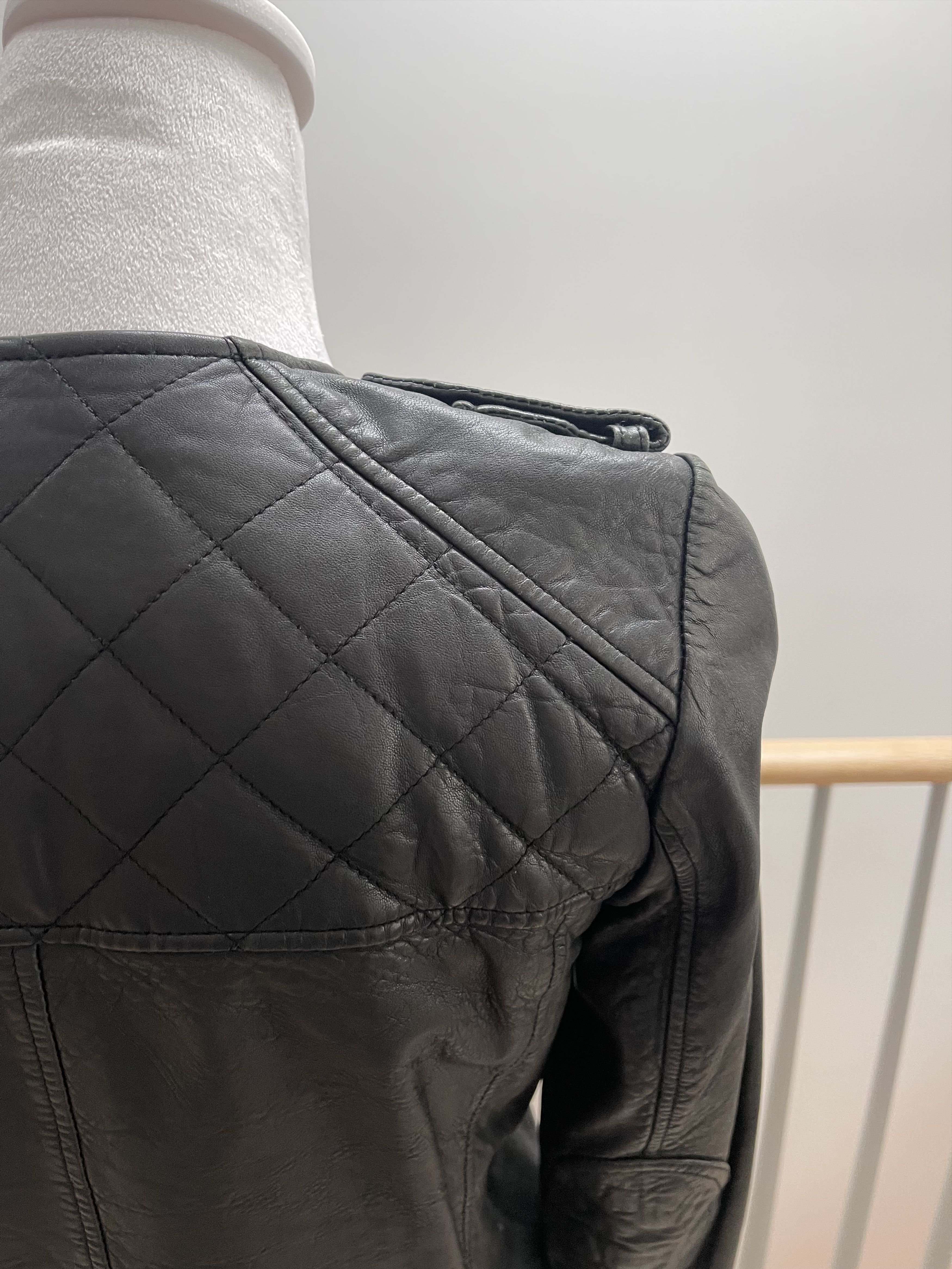 Isabel Marant Etoile Lambskin Bomber Jacket Size XS / US 0-2 / IT 36-38 - 5 Thumbnail