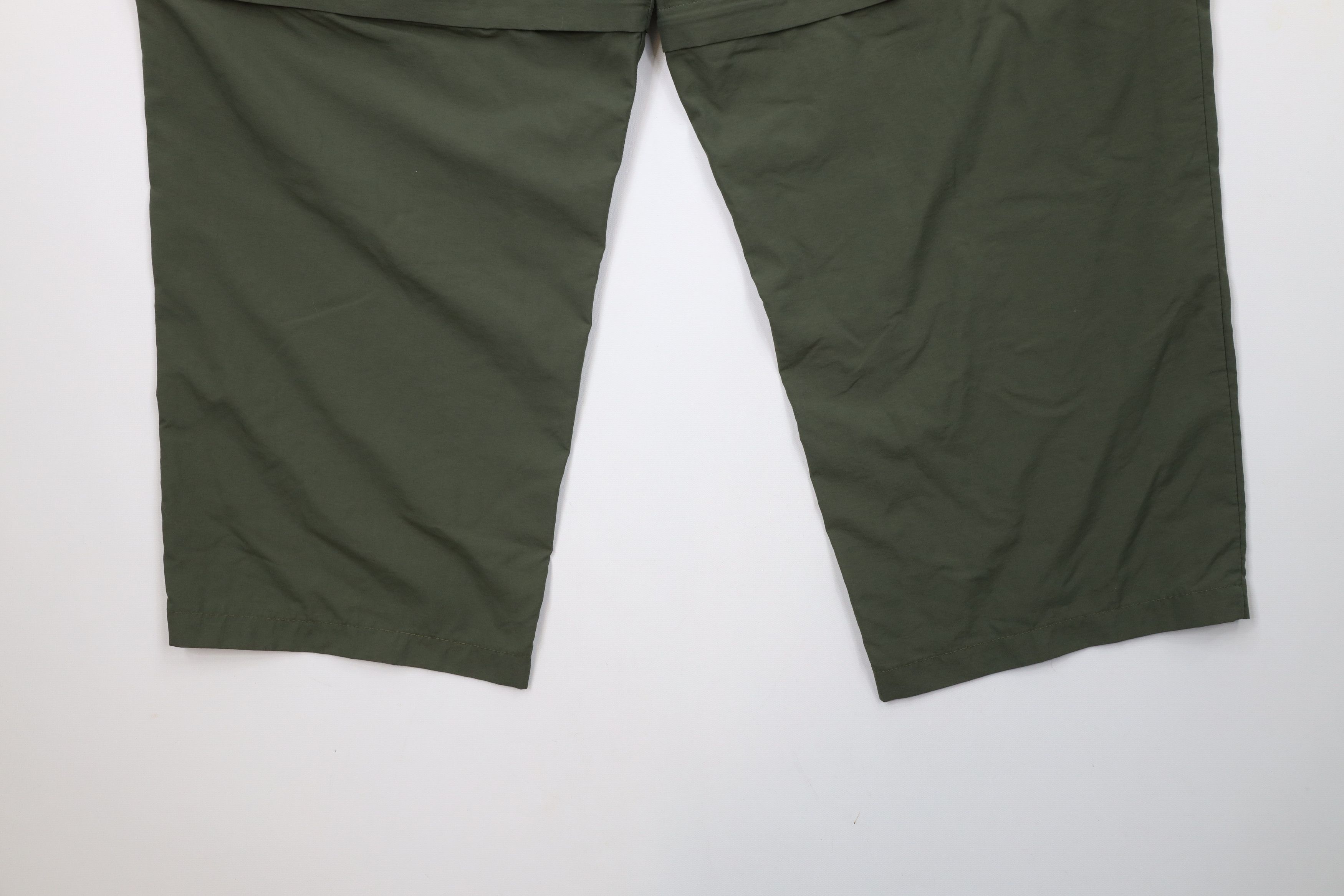 Cabelas × Vintage Vintage Cabelas Wide Leg Convertible Pants Shorts Green Size US 40 / EU 56 - 12 Thumbnail