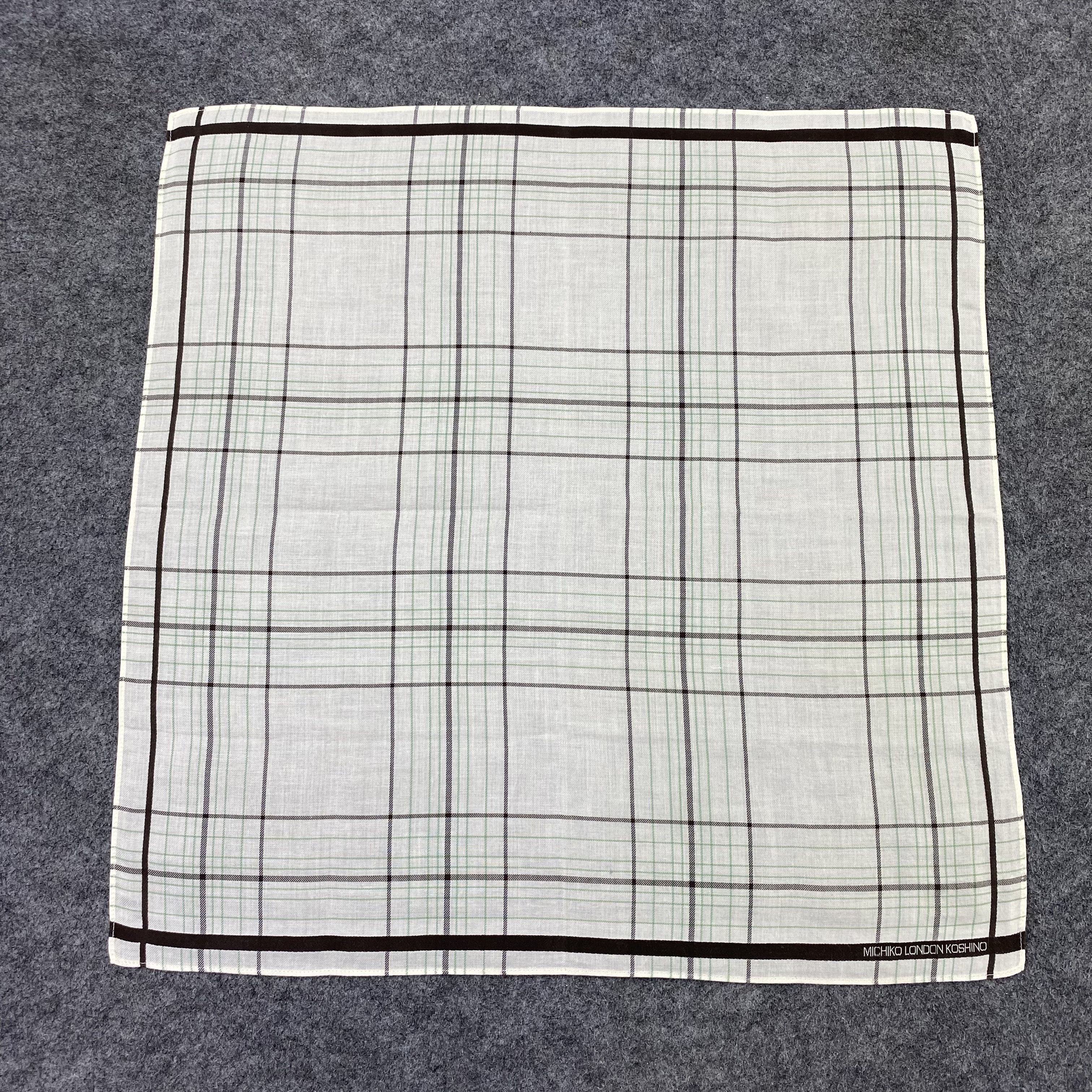 Michiko Koshino London Michiko Koshino Handkerchief Neckerchief Bandana-B2005 Size ONE SIZE - 3 Thumbnail