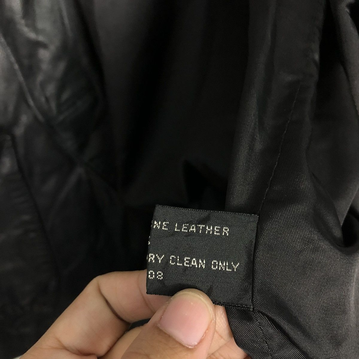 Japanese Brand 🔥VINTAGE WORK LEATHER JACKET UNBRANDED ISSEY MIYAKE Size US M / EU 48-50 / 2 - 21 Thumbnail