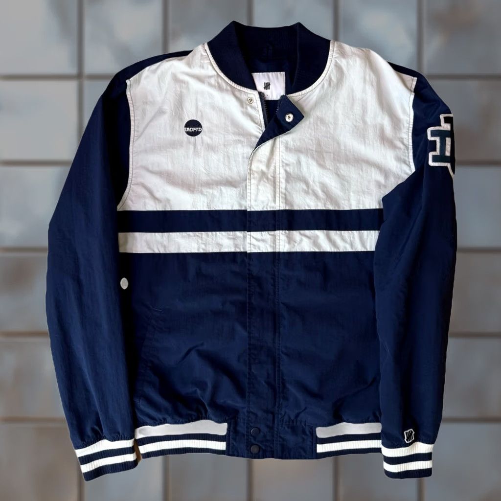 Undefeated Undefeated Mitchell Warm Up Jacket Large Multicolor Full Zip Mens Regular Size L Jacket Streetwear Fall Winter Spring Sports Outdoor Logo Pattern Size US L / EU 52-54 / 3 - 1 Thumbnail