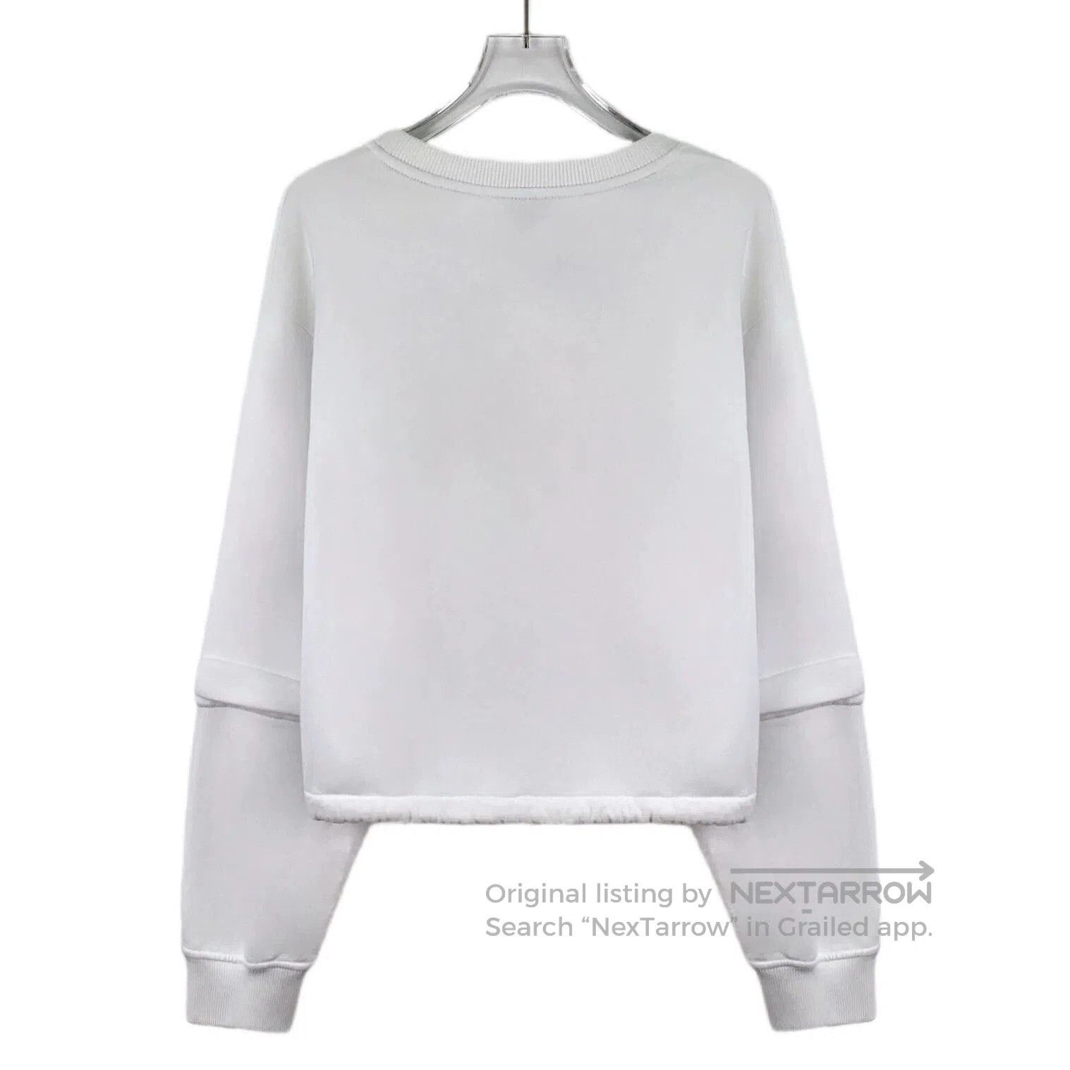Fendi fendi white logo embroidered long sleeve sweatshirt. Size US S / EU 44-46 / 1 - 2 Thumbnail