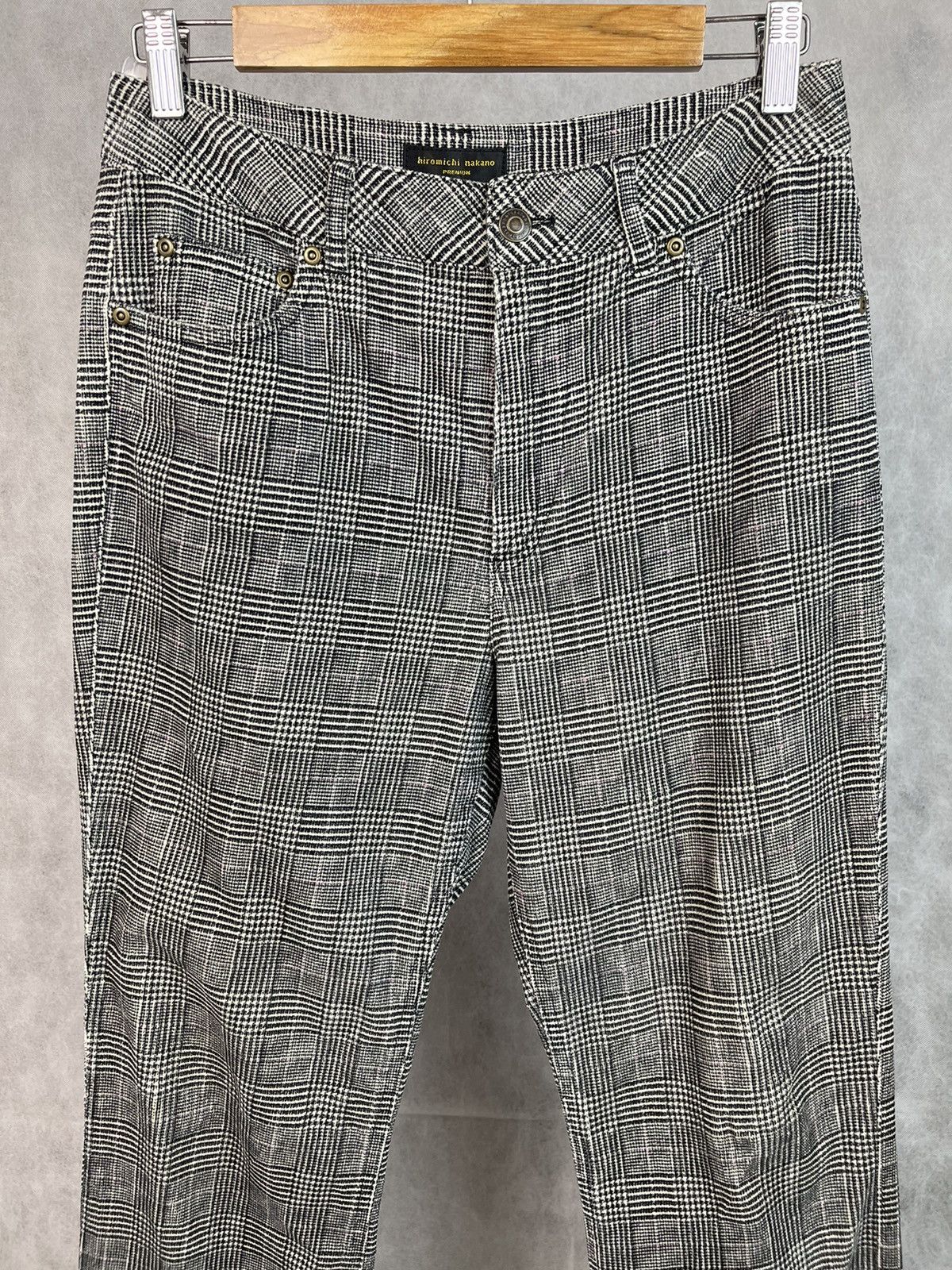 Japanese Brand Hiromichi nakano corduroy stripes trousers Size US 30 / EU 46 - 3 Thumbnail