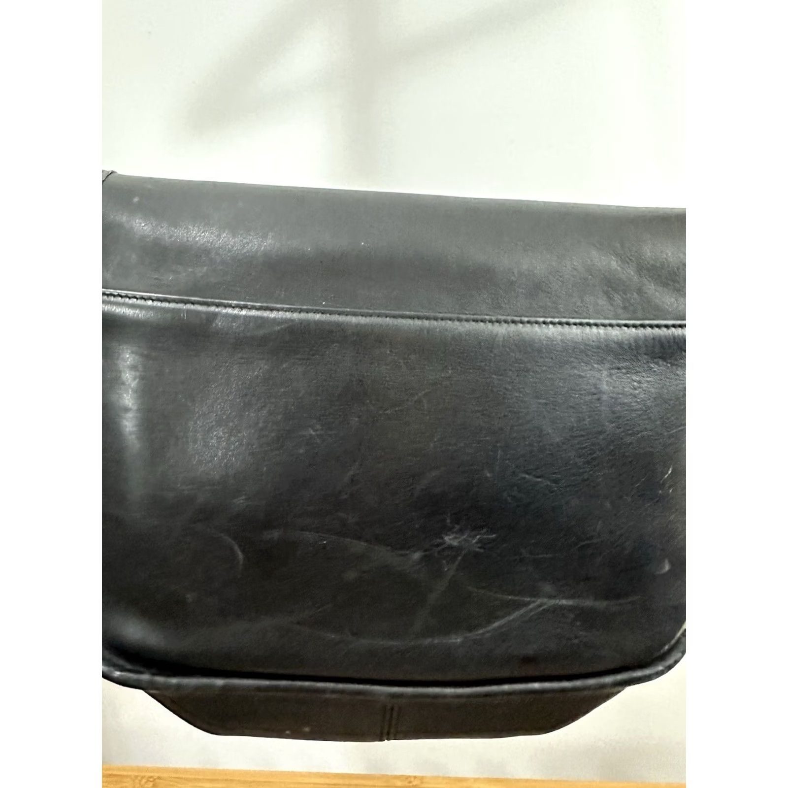 Coach VINTAGE Coach Patricia Legacy Crossbody Bag Black Leather Medium Women Mens? No. Size ONE SIZE - 5 Thumbnail