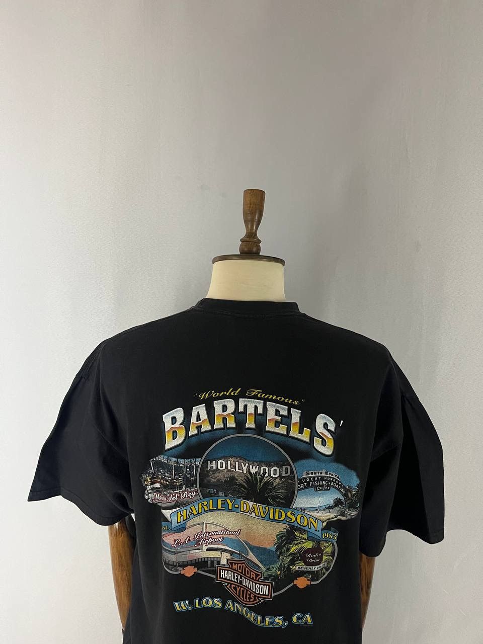 Harley Davidson Harley Davidson Tee T Shirt 1999 Vintage Los Angeles Size US XXL / EU 58 / 5 - 9 Thumbnail