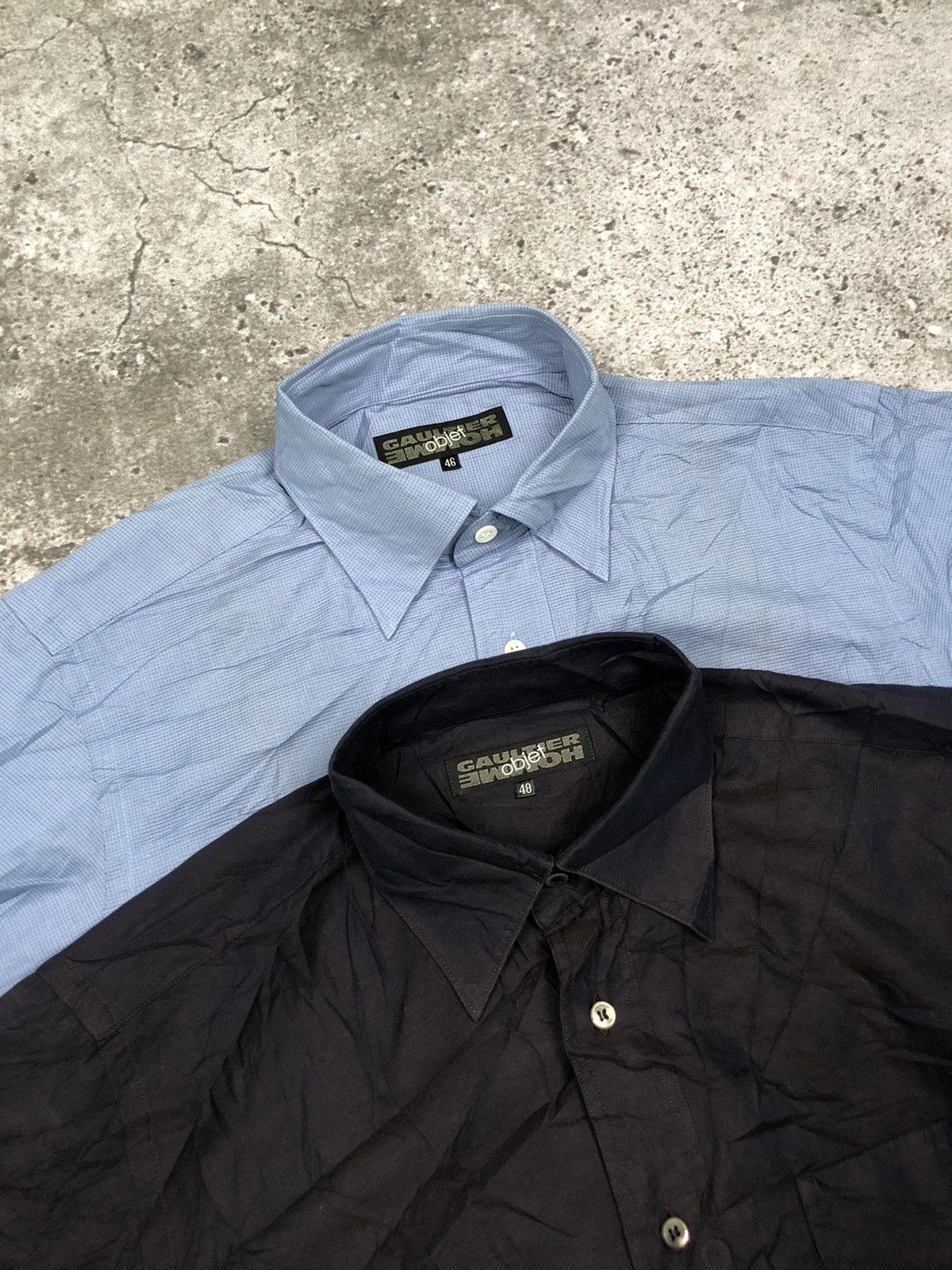 Gaultier Homme Objet “Bundling” GAULTIER HOMME OBJECT Button Shirts Size US L / EU 52-54 / 3 - 3 Thumbnail