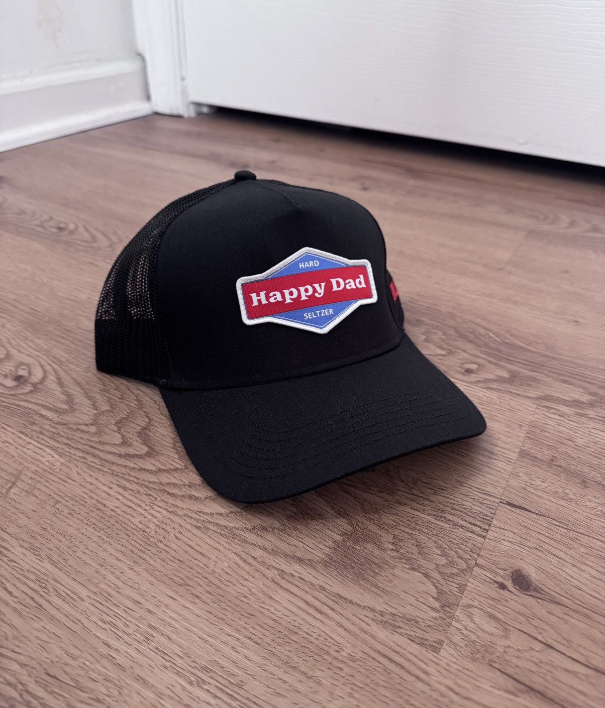 Full Send Full Send Happy Dad Trucker Hat Black Size ONE SIZE - 1 Thumbnail