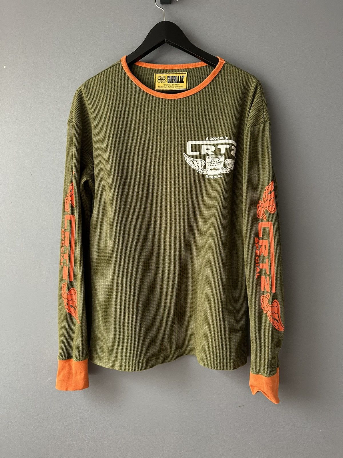 Corteiz CORTEIZ Tiger Waffle Longsleeve | Grailed