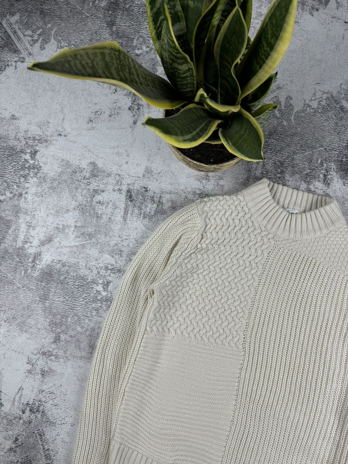 Helmut Lang Archive Helmut Lang Knited Basic Oversized Sweater Sweatshirt Size US M / EU 48-50 / 2 - 4 Thumbnail