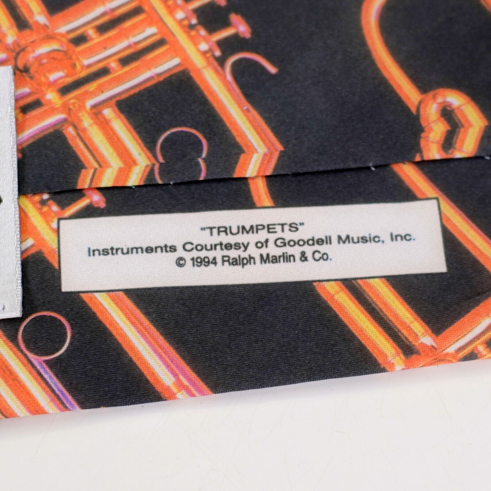 Ralph Marlin Vintage Ralph Marlin Light Black Orange Trumpeter Short Poly Size ONE SIZE - 3 Thumbnail