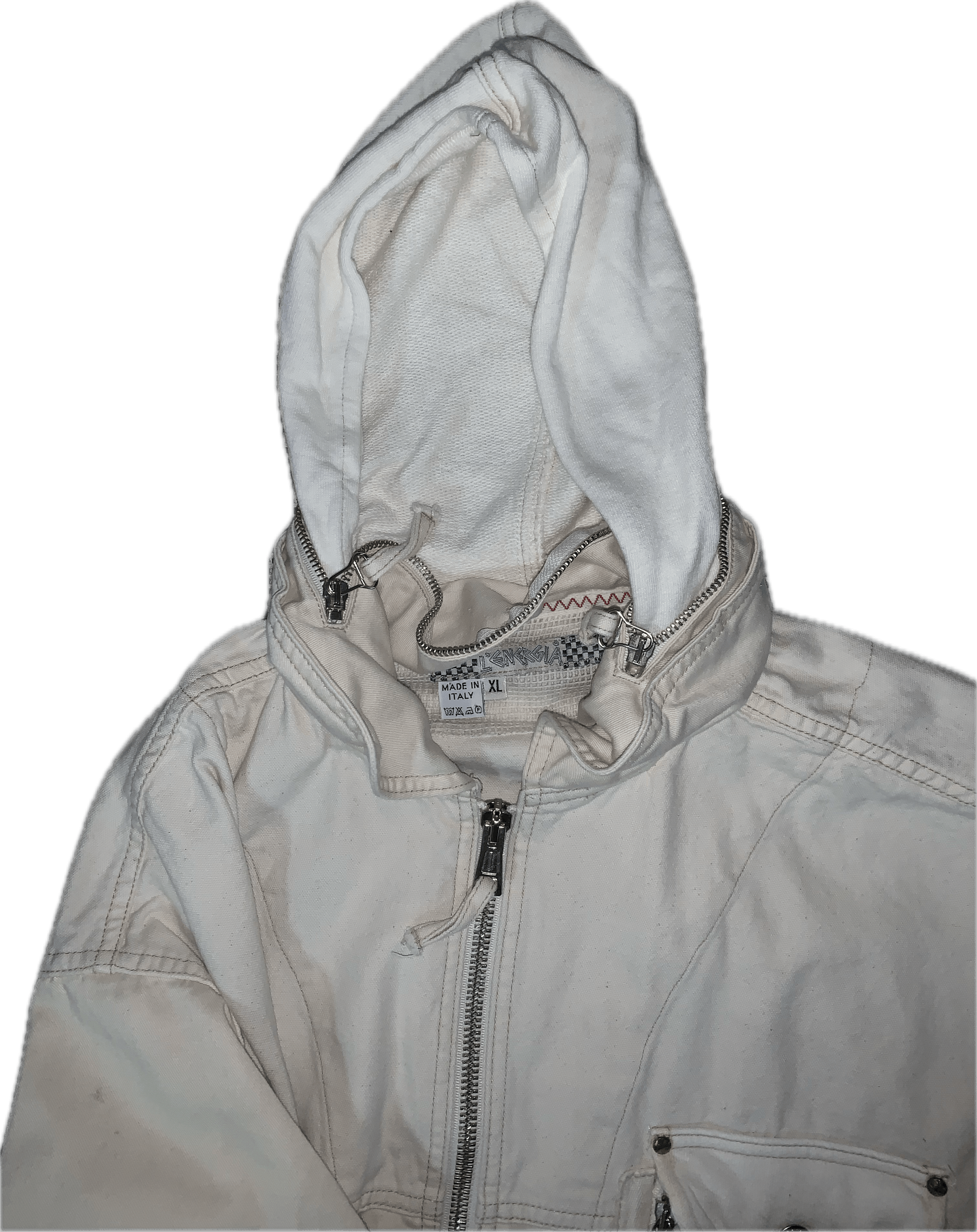 Vintage L'energia Italian Racing Jacket Size US XL / EU 56 / 4 - 1 Thumbnail