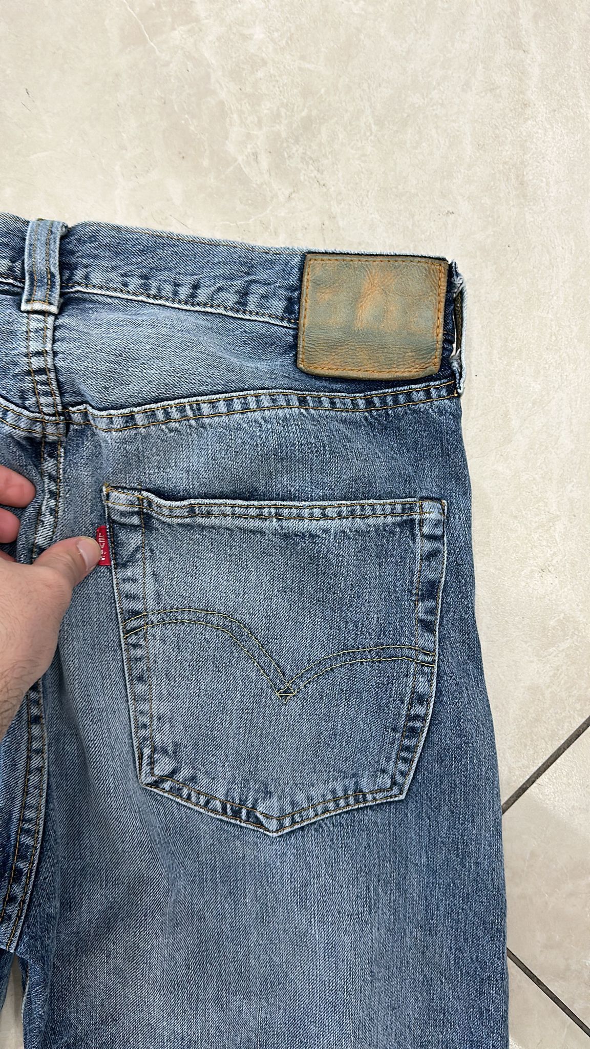 Levi's Vintage Clothing LVC Levi's Vintage Clothing 1947 501XX BigE Selvedge Jeans Size US 34 / EU 50 - 4 Thumbnail