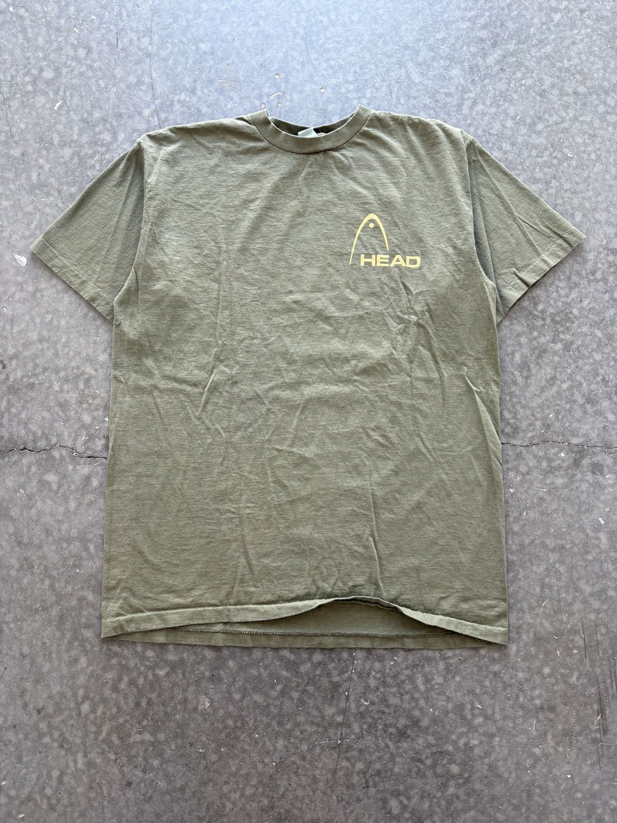 Vintage Vintage 90s Head Nautical Exploration Graphic Tee Size US XL / EU 56 / 4 - 1 Thumbnail