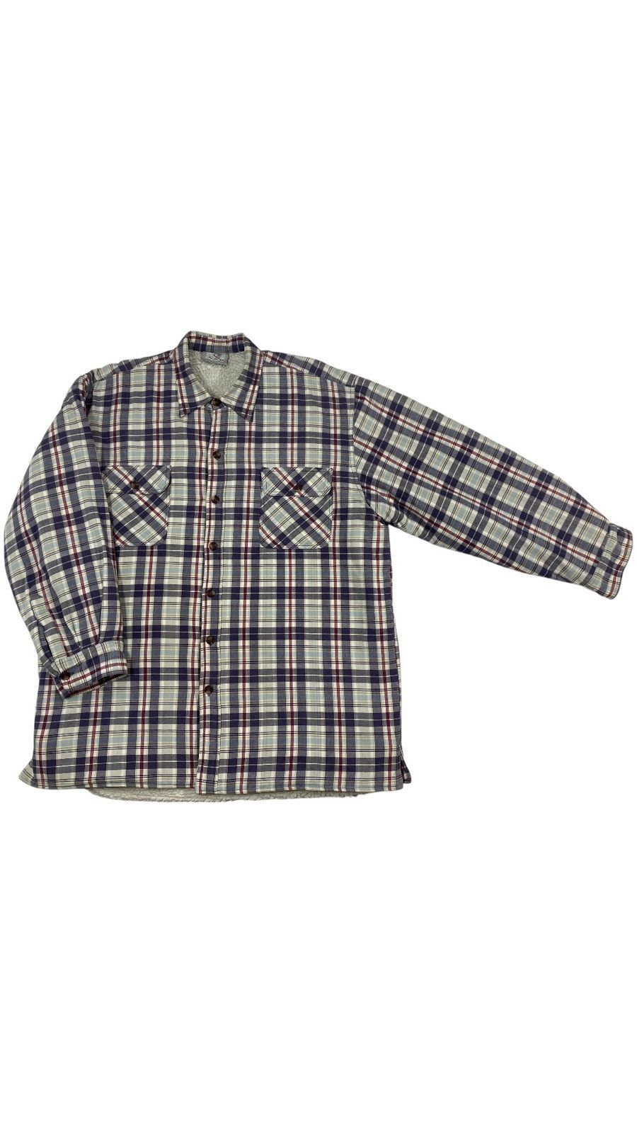 Vintage Vintage 80s 90s Heavy Sherpa Insulated Tartan Shirt Jacket Size US M / EU 48-50 / 2 - 3 Thumbnail