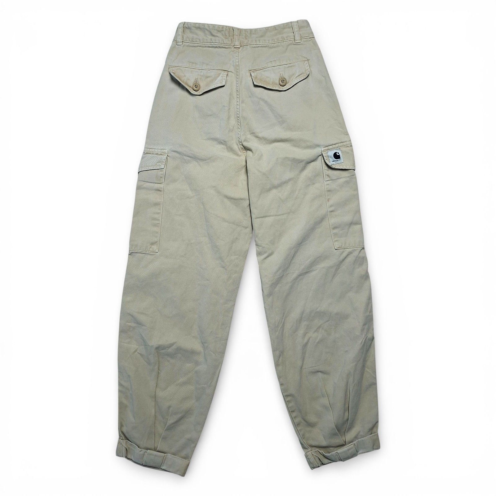 Carhartt Carhartt WIP Collins Pant High Waisted Cargo Trousers Size 25" / US 0 / IT 36 - 3 Thumbnail