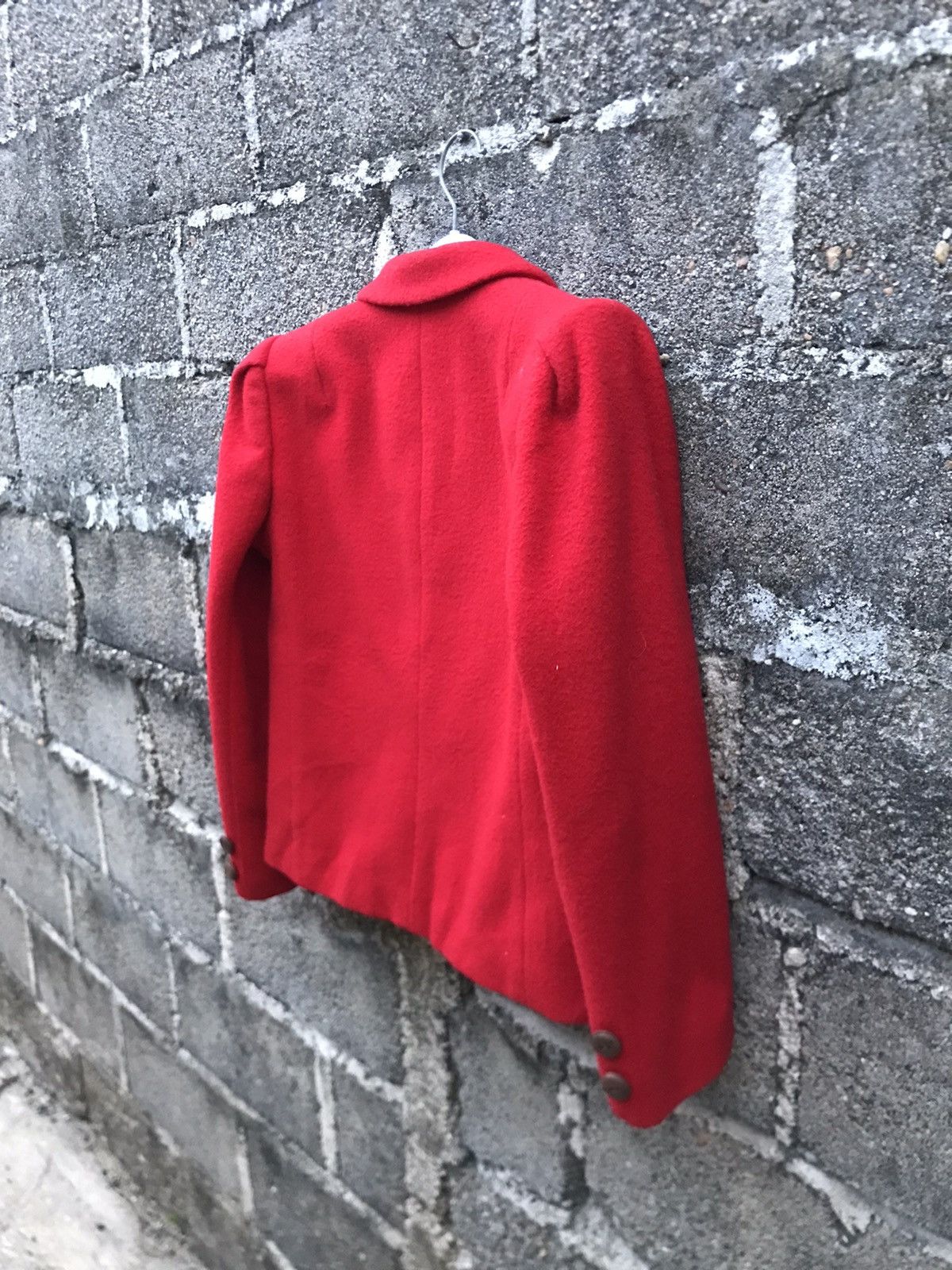 Designer × Japanese Brand × Vintage ⚡️Vintage J.b Pumpkin Wool Double Breasted Cropped Coat Size S / US 4 / IT 40 - 14 Thumbnail
