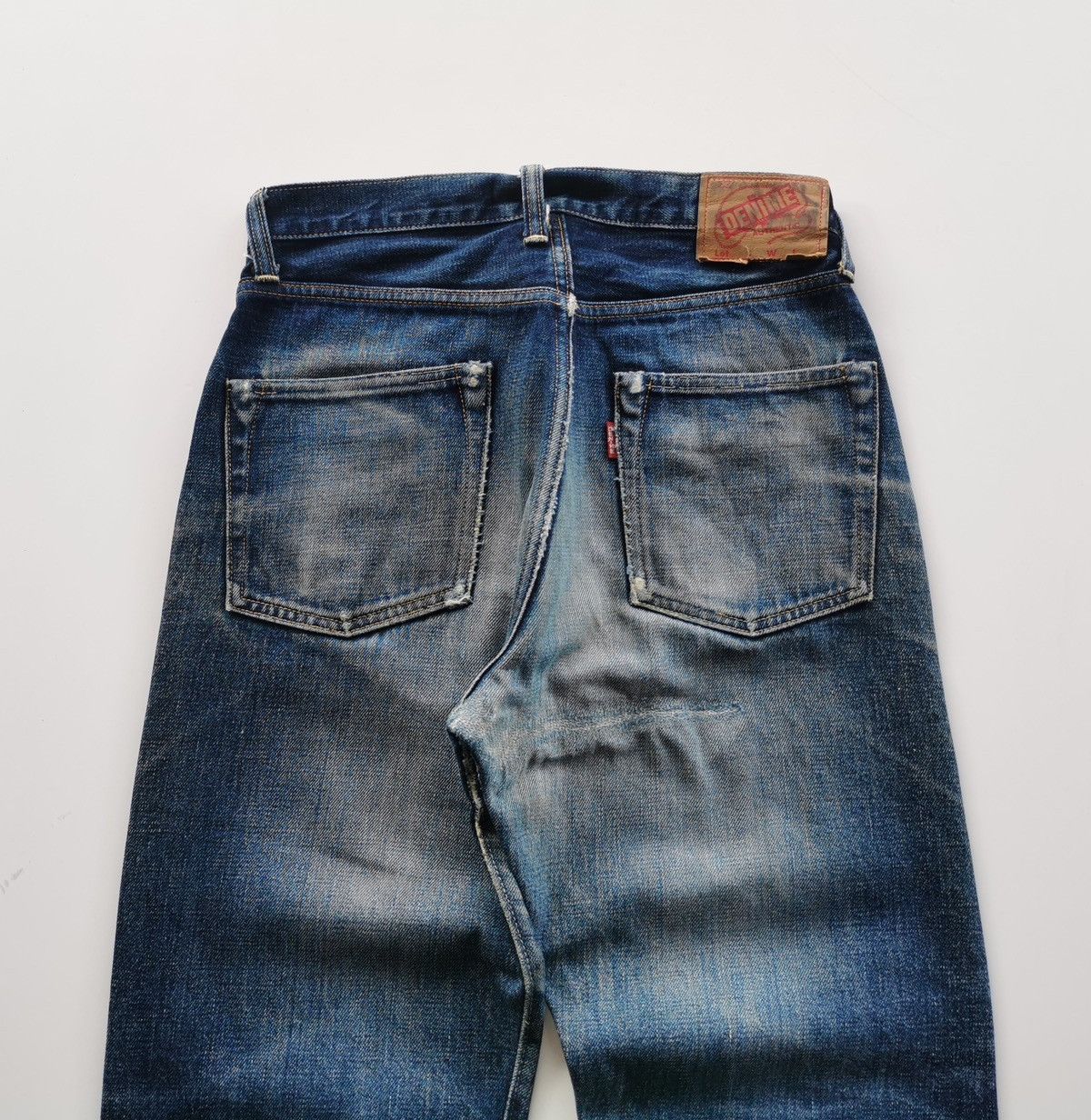 Denime × Iron Heart × Japanese Brand Denime Selvedge Jeans ( Size 28 x 38 ) Size US 28 / EU 44 - 3 Thumbnail
