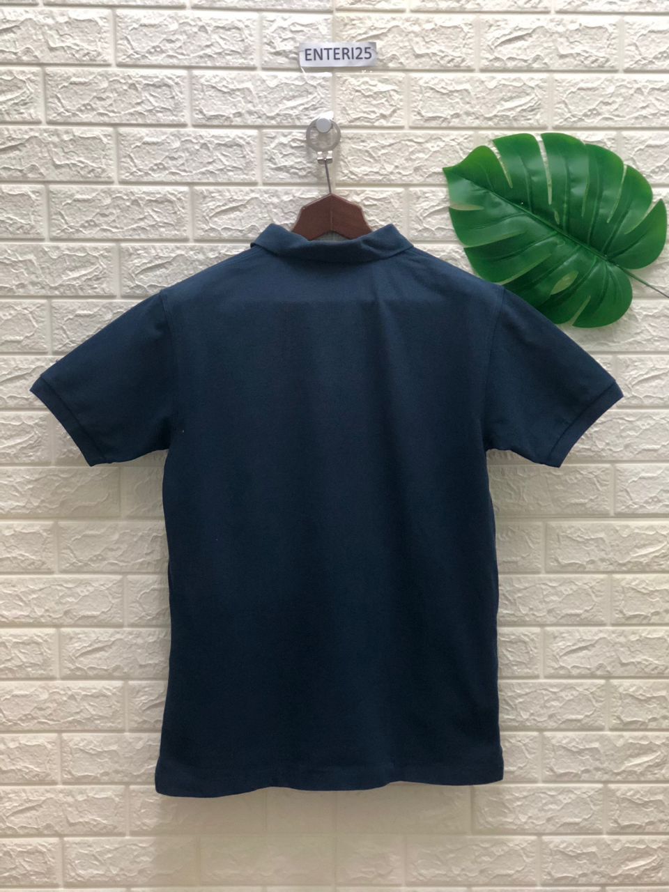 Vintage vintage Basic Of America polo dark blue Size US M / EU 48-50 / 2 - 3 Thumbnail