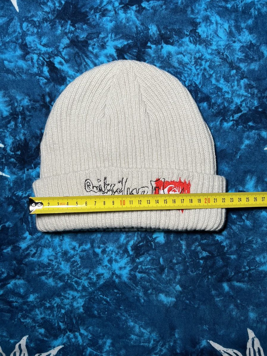 Quicksilver Vintage Cap Y2K Quiksilver White Hat Size ONE SIZE - 6 Thumbnail