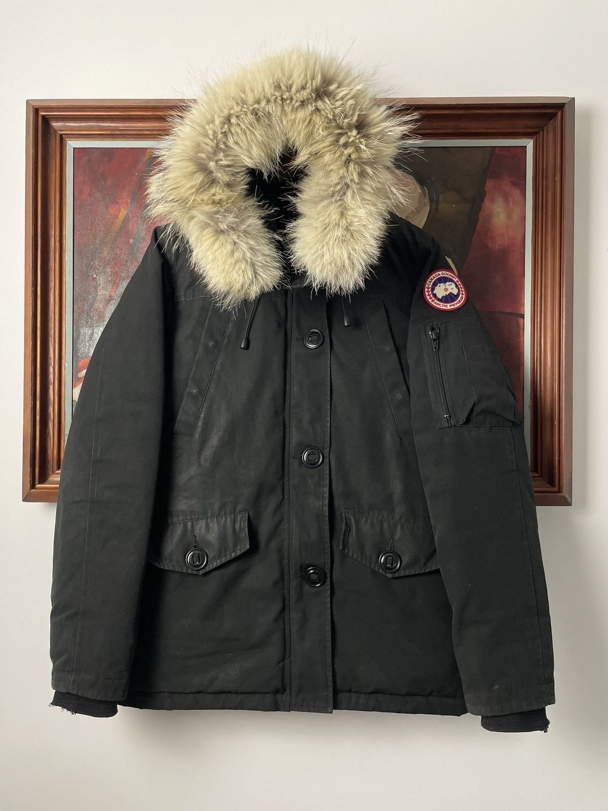image of Canada Goose Winter Jacket Streetwear Hype Woman Luxury in Black, Women's (Size Small)