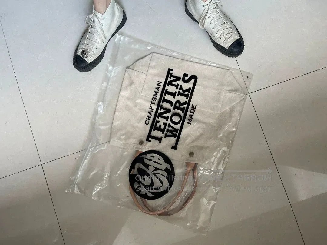 Japanese Brand limited edition tenjin tote bag. Size ONE SIZE - 3 Thumbnail