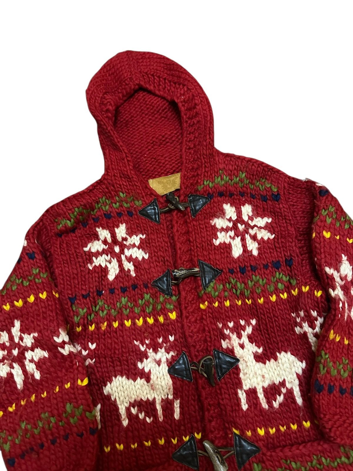 Vintage Vintage Cowinhan Style Canada Knit Jacket Duffle Coat Size US M / EU 48-50 / 2 - 3 Thumbnail