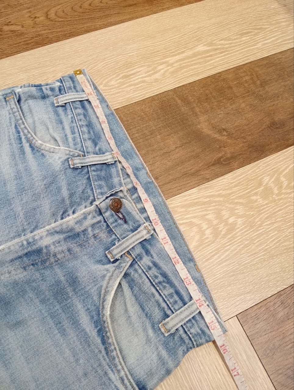Levi's Vintage Clothing LEVI'S VINTAGE ORANGE TAG BLUE DENIM FLARED PANTS Size US 31 - 14 Thumbnail