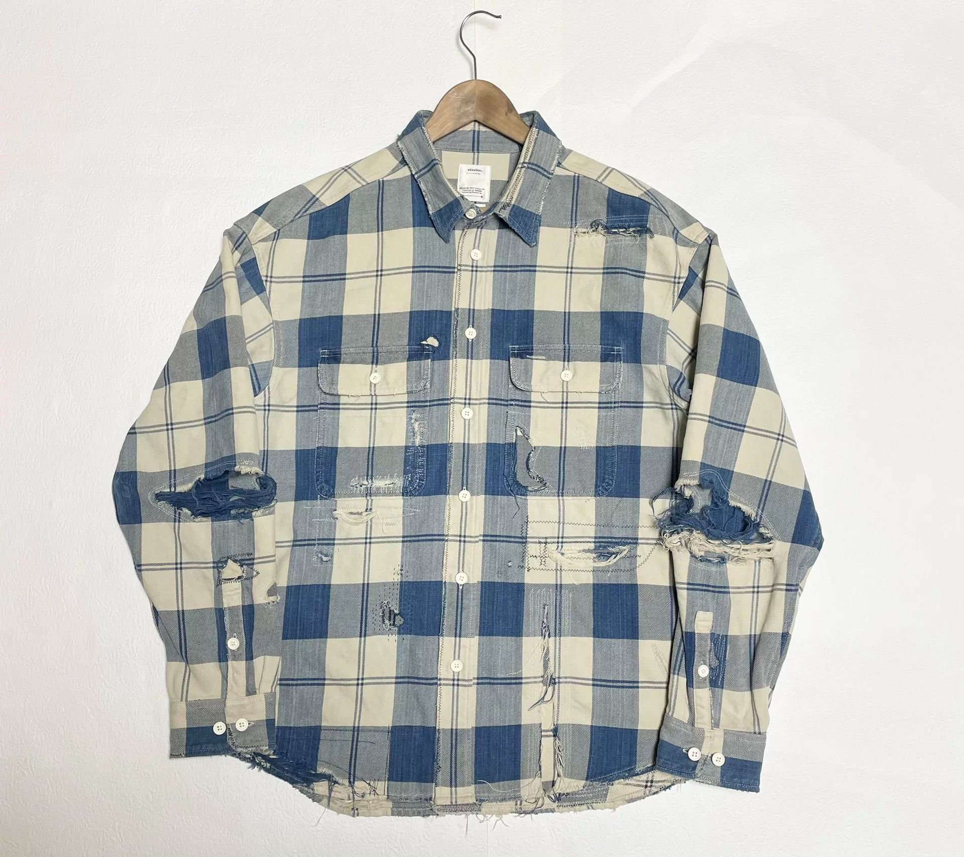 Visvim visvim lumber check l/s crash shirt Size US L / EU 52-54 / 3 - 1 Thumbnail