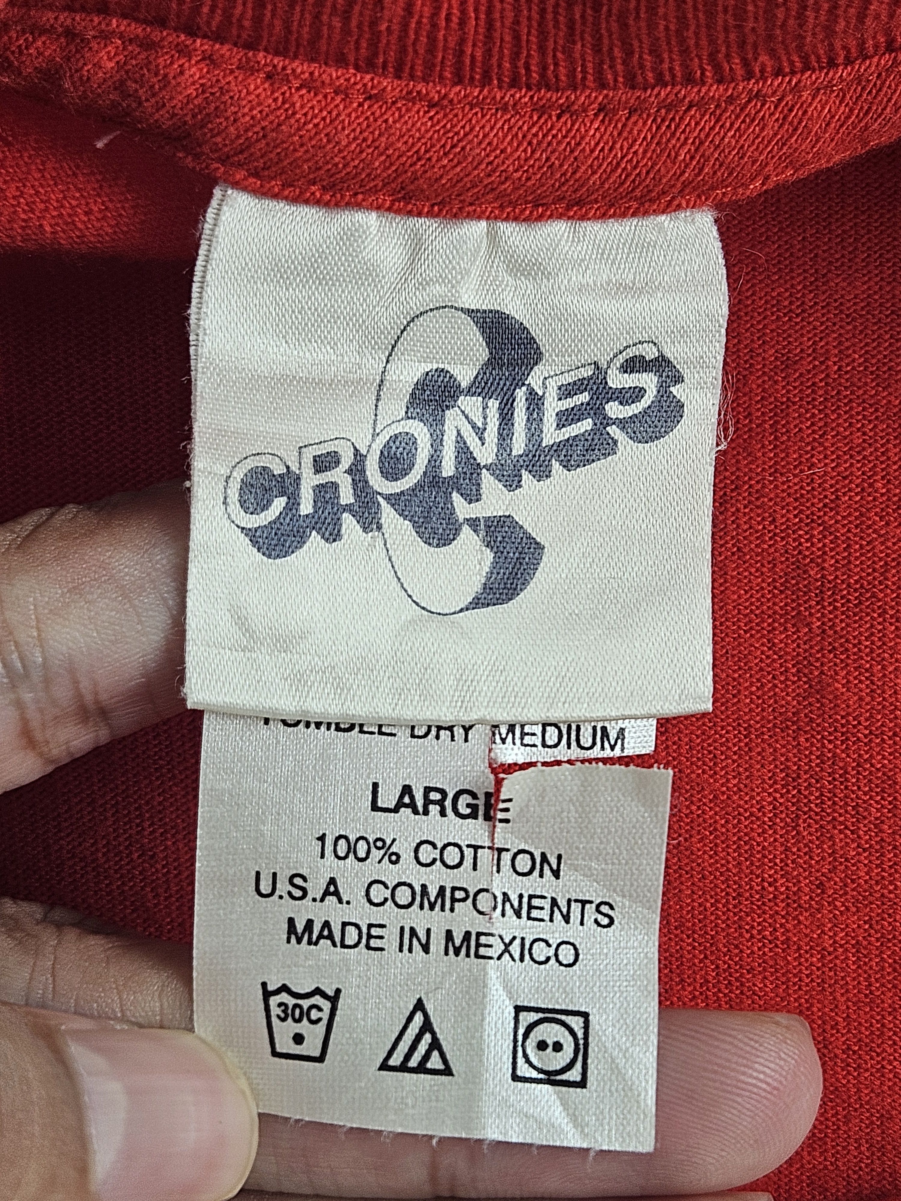 Vintage Vintage Curious George 90s American TV Kids Show shirt Size US L / EU 52-54 / 3 - 5 Thumbnail