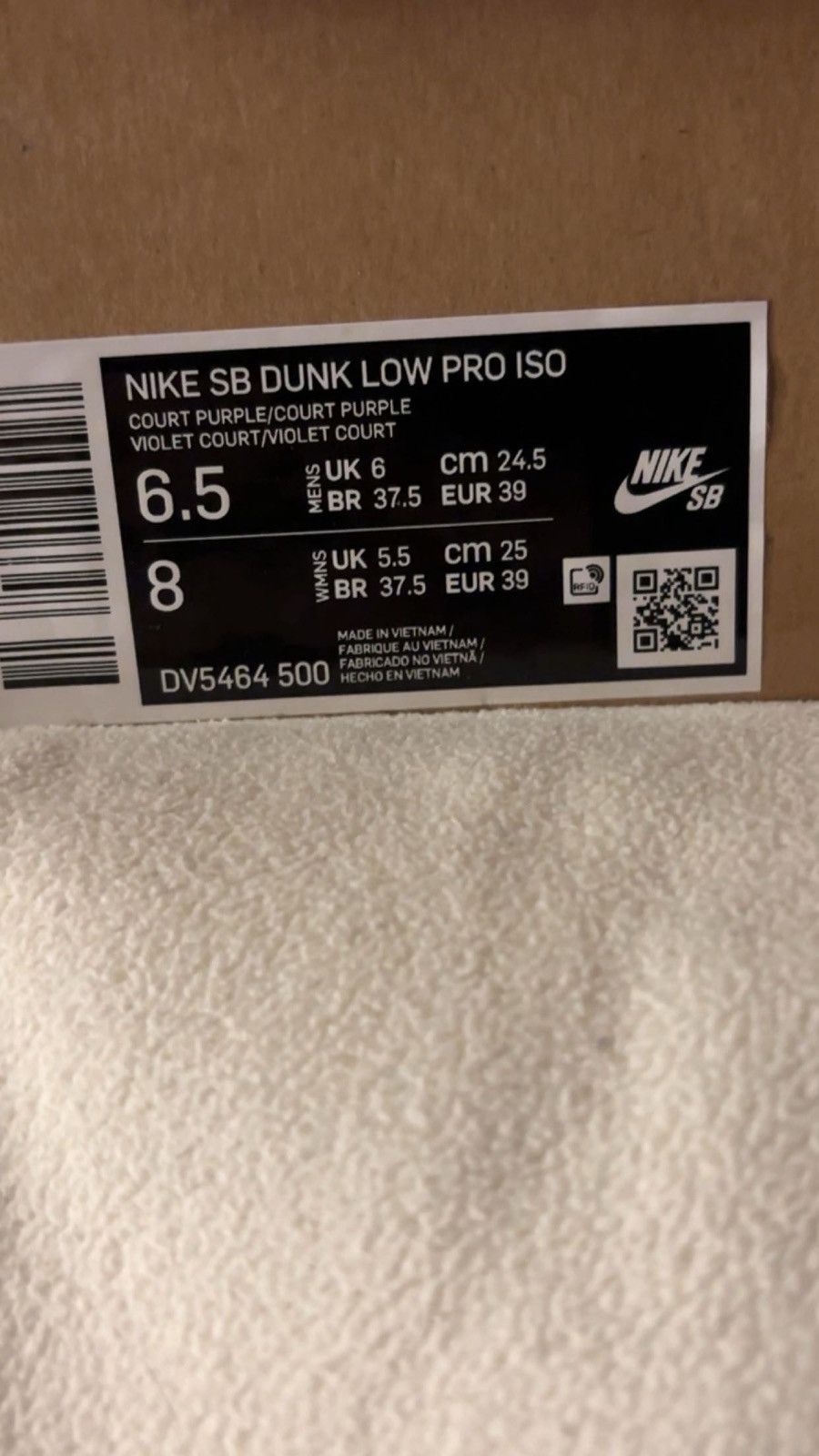 Nike SB Nike SB dunk low pro ISO Size US 8 / EU 41 - 7 Thumbnail