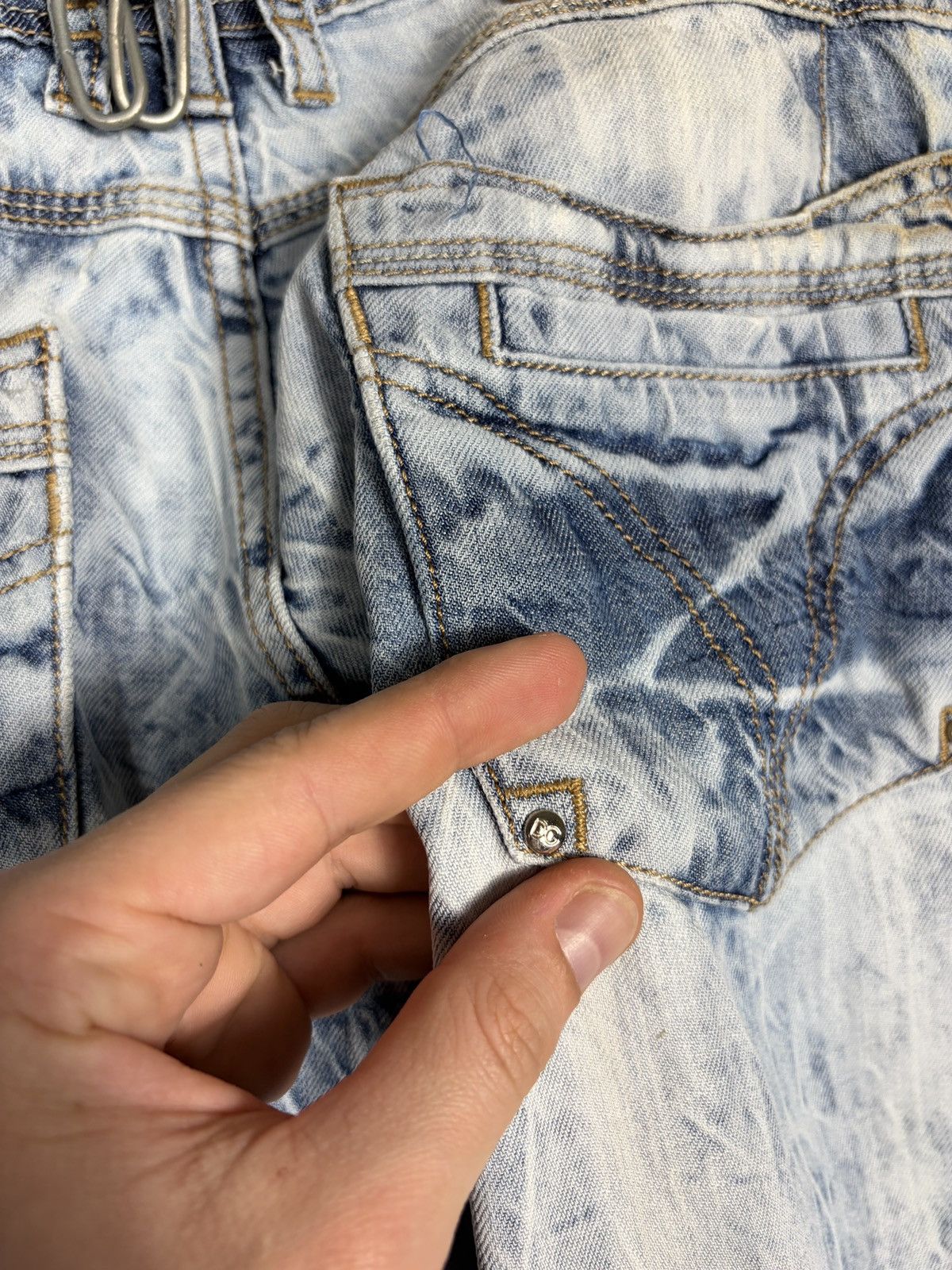 Dolce & Gabbana Vintage Y2K Dolce Gabbana Denim Pants Jeans Size 34 Size US 34 / EU 50 - 24 Thumbnail