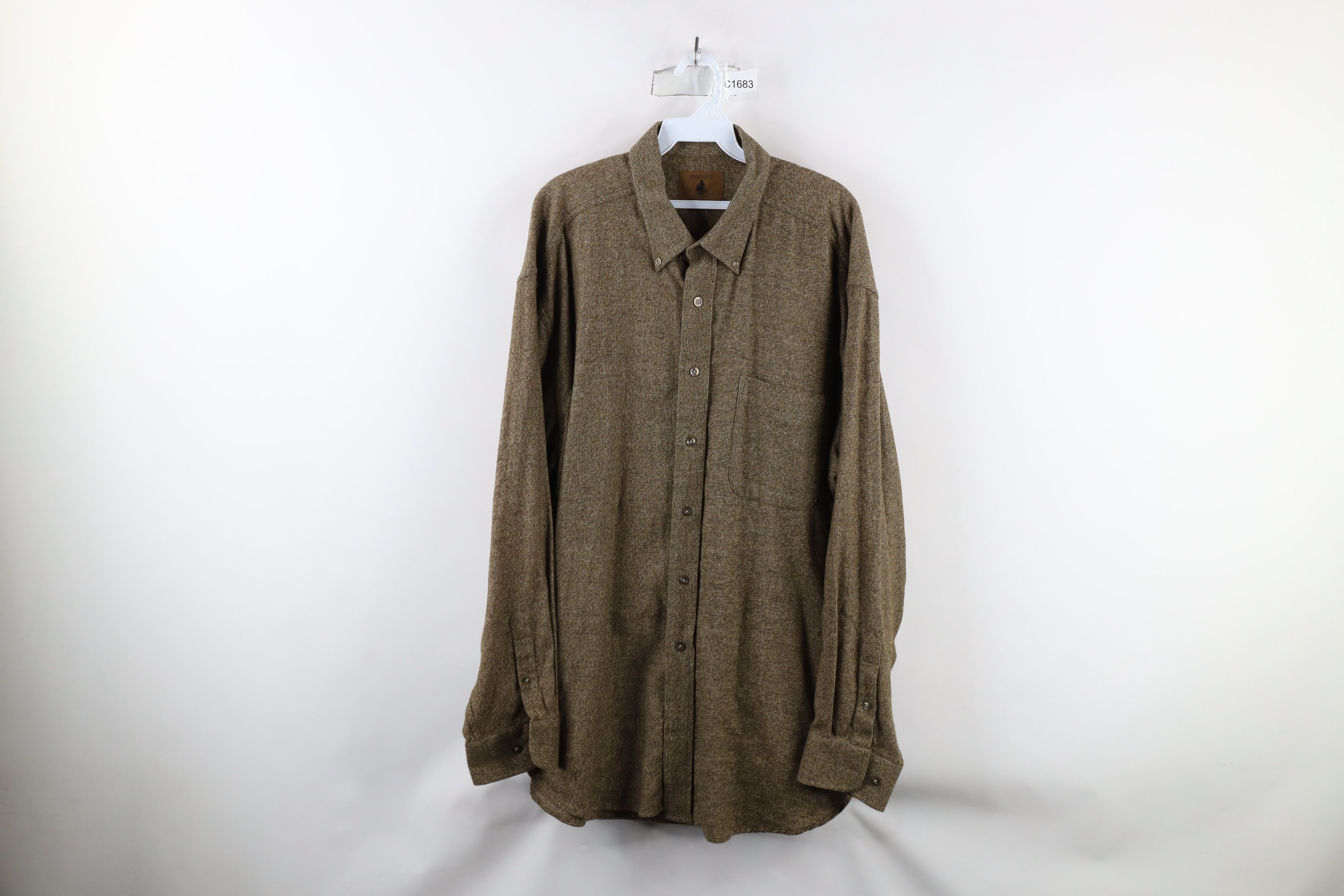 Vintage Vintage 90s Streetwear Collared Button Down Shirt Cotton Size US XL / EU 56 / 4 - 1 Thumbnail