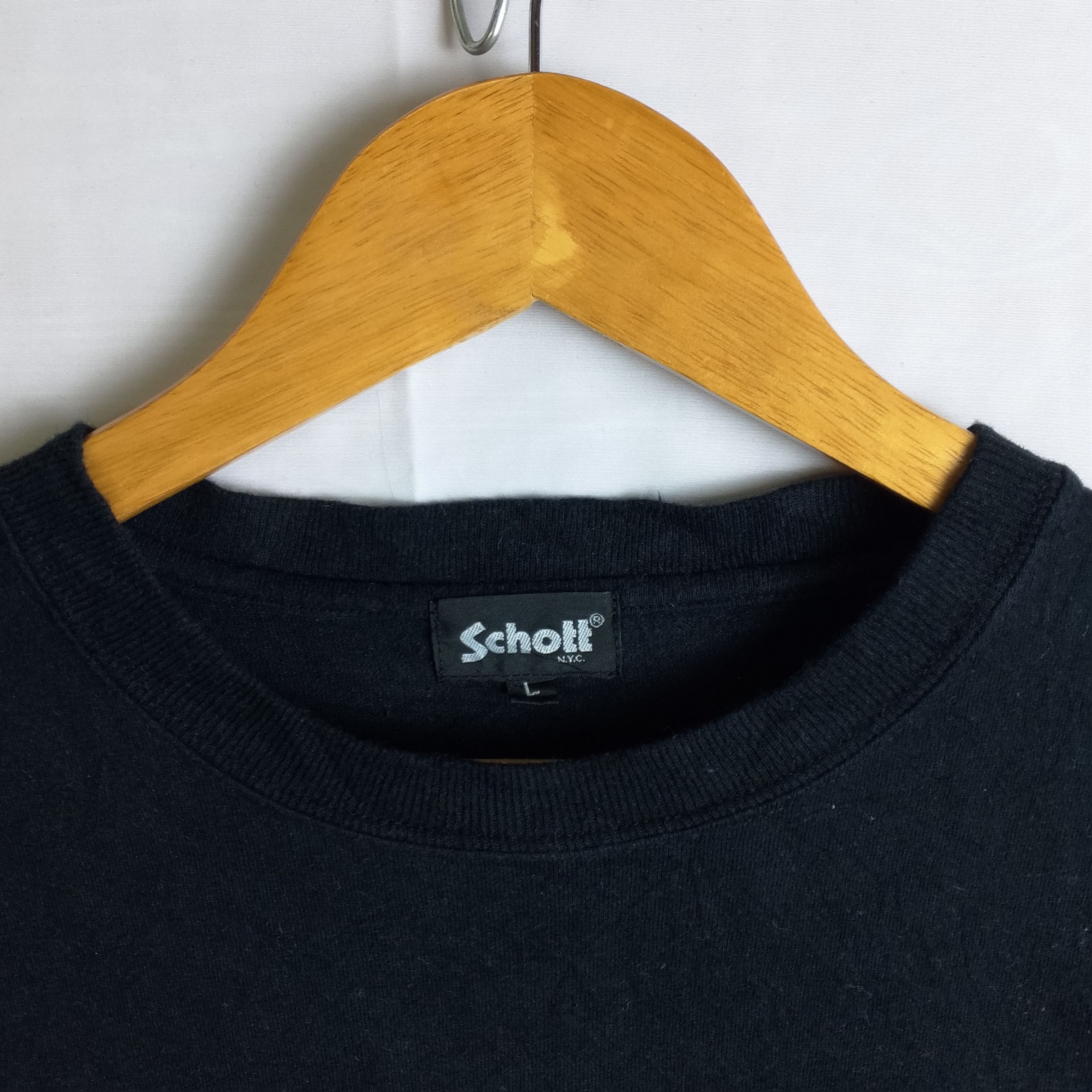 Schott Vintage Schott Long Sleeve Tee Size US M / EU 48-50 / 2 - 4 Thumbnail