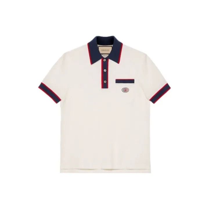 Gucci Gucci Striped Cotton Short Sleeve Polo Shirt Size US S / EU 44-46 / 1 - 1 Thumbnail