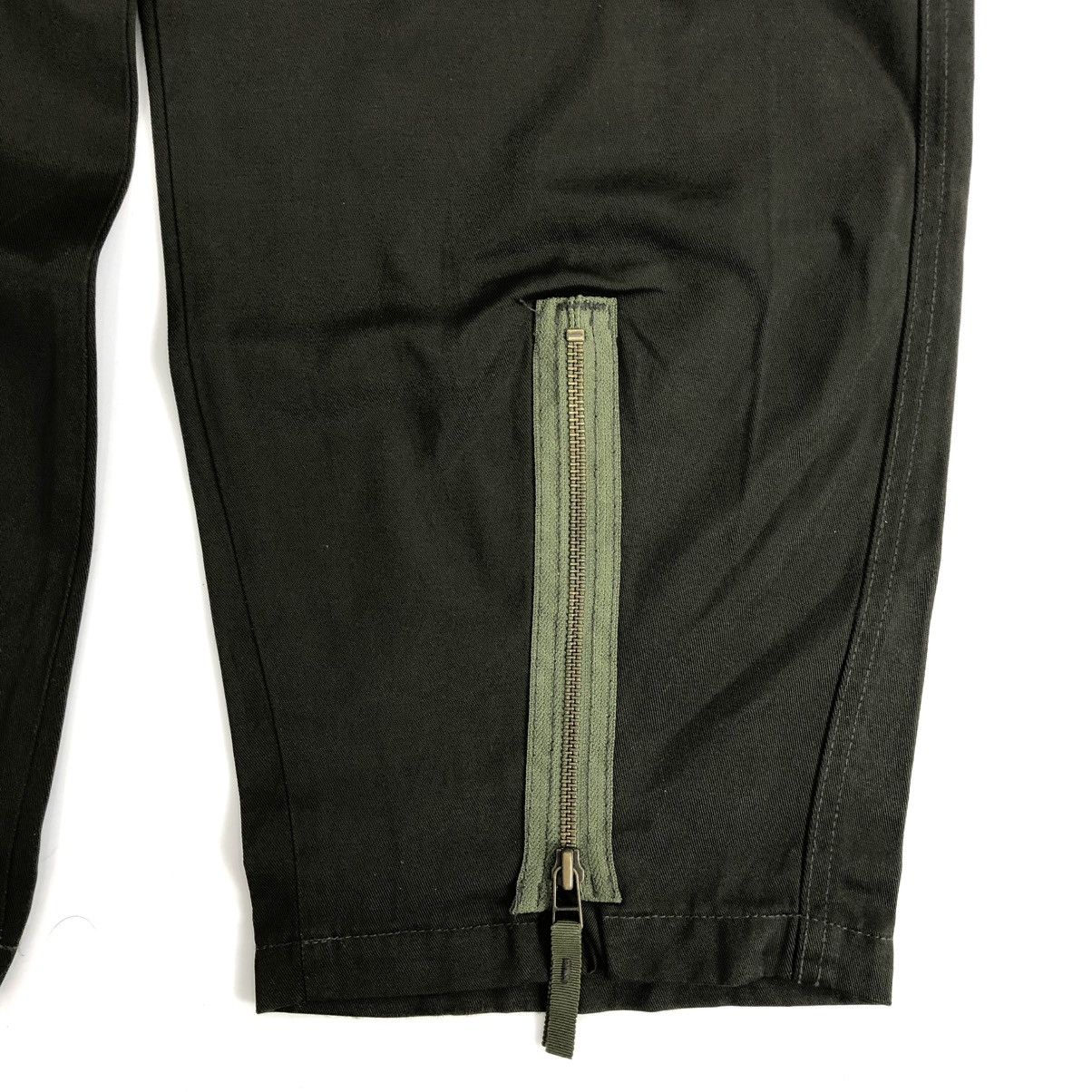 If Six Was Nine × Japanese Brand × Le Grande Bleu (L.G.B.) Vintage Bobson Big Pocket Bondage Cargo Olive Green Pants Size US 29 - 8 Thumbnail