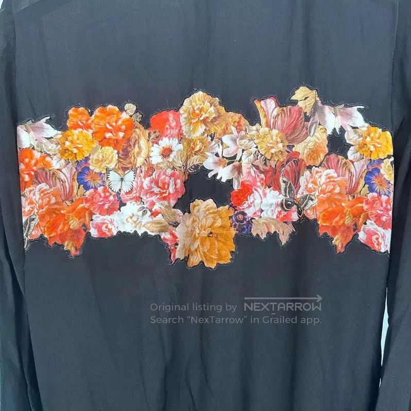 Givenchy Givenchy Black Floral Sweatshirt for Women . Size S / US 4 / IT 40 - 3 Thumbnail