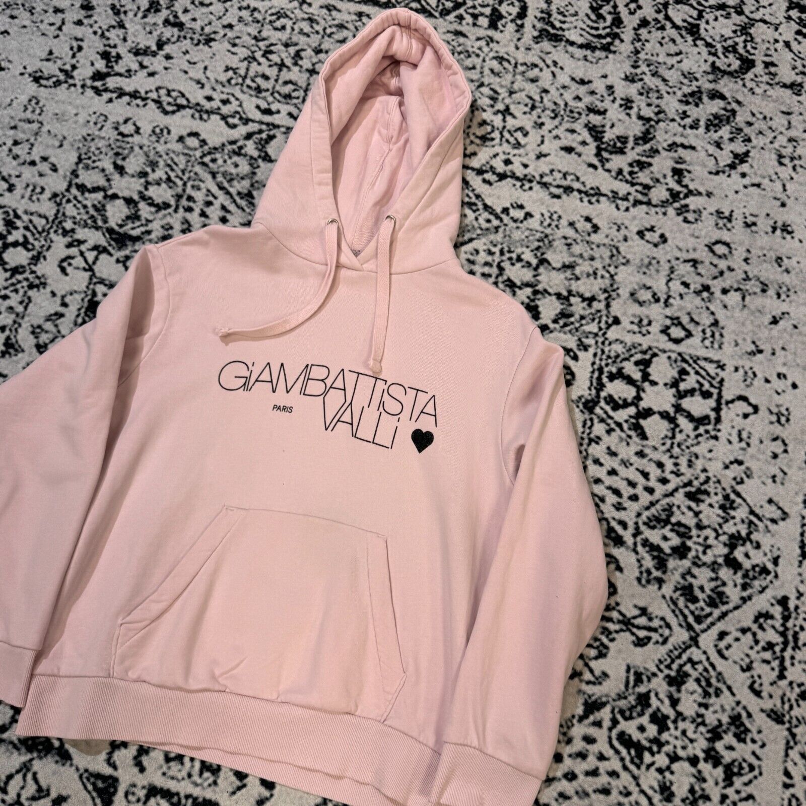 Giambattista Valli × Vintage Gambattista Valli Vintage Pink Cotton Hoodie Size L Y2K 90s Size US L / EU 52-54 / 3 - 4 Thumbnail