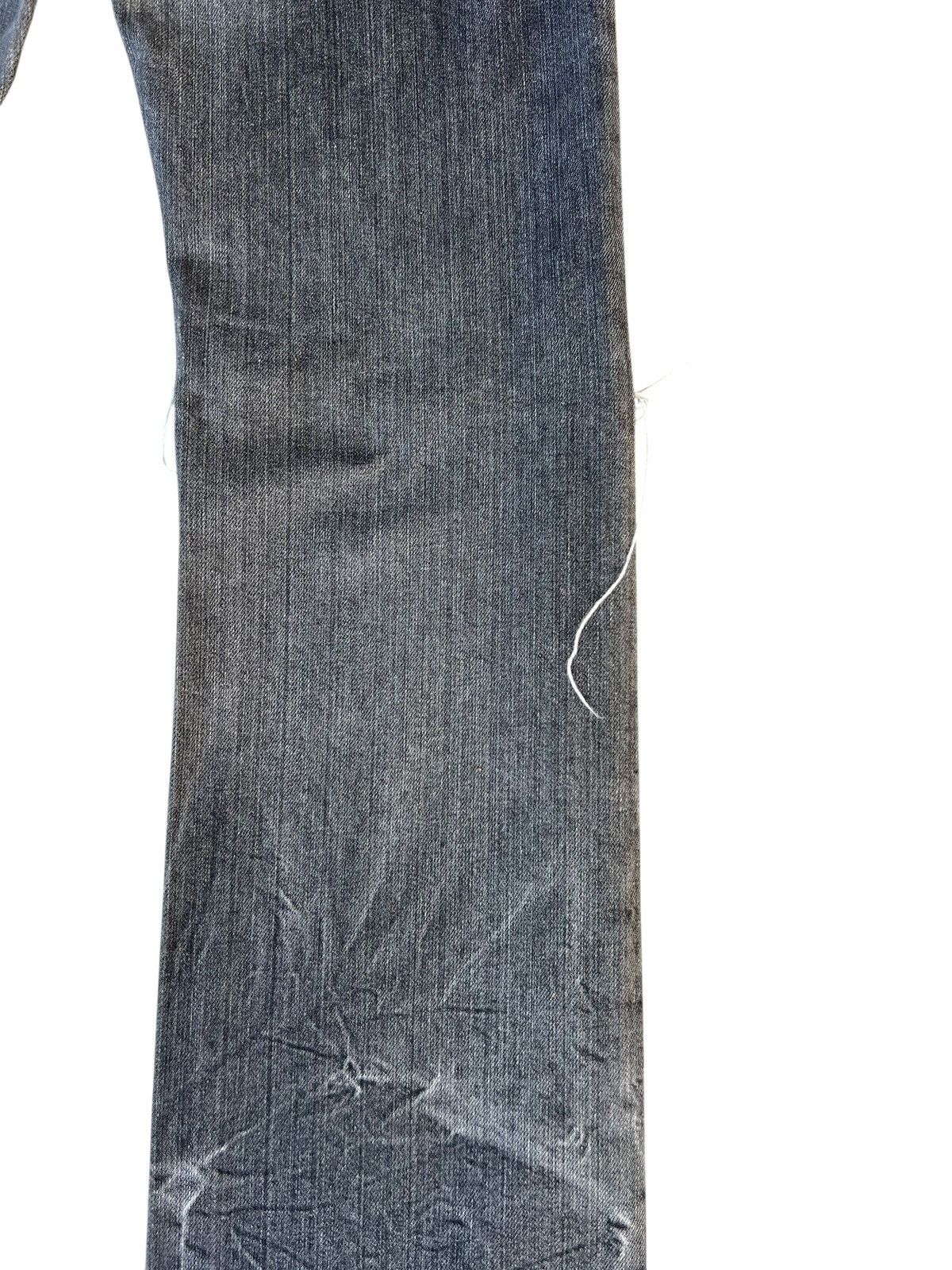 Vintage Souk Japan Ripped Distressed Denim Flare Jeans Size US 32 / EU 48 - 19 Thumbnail