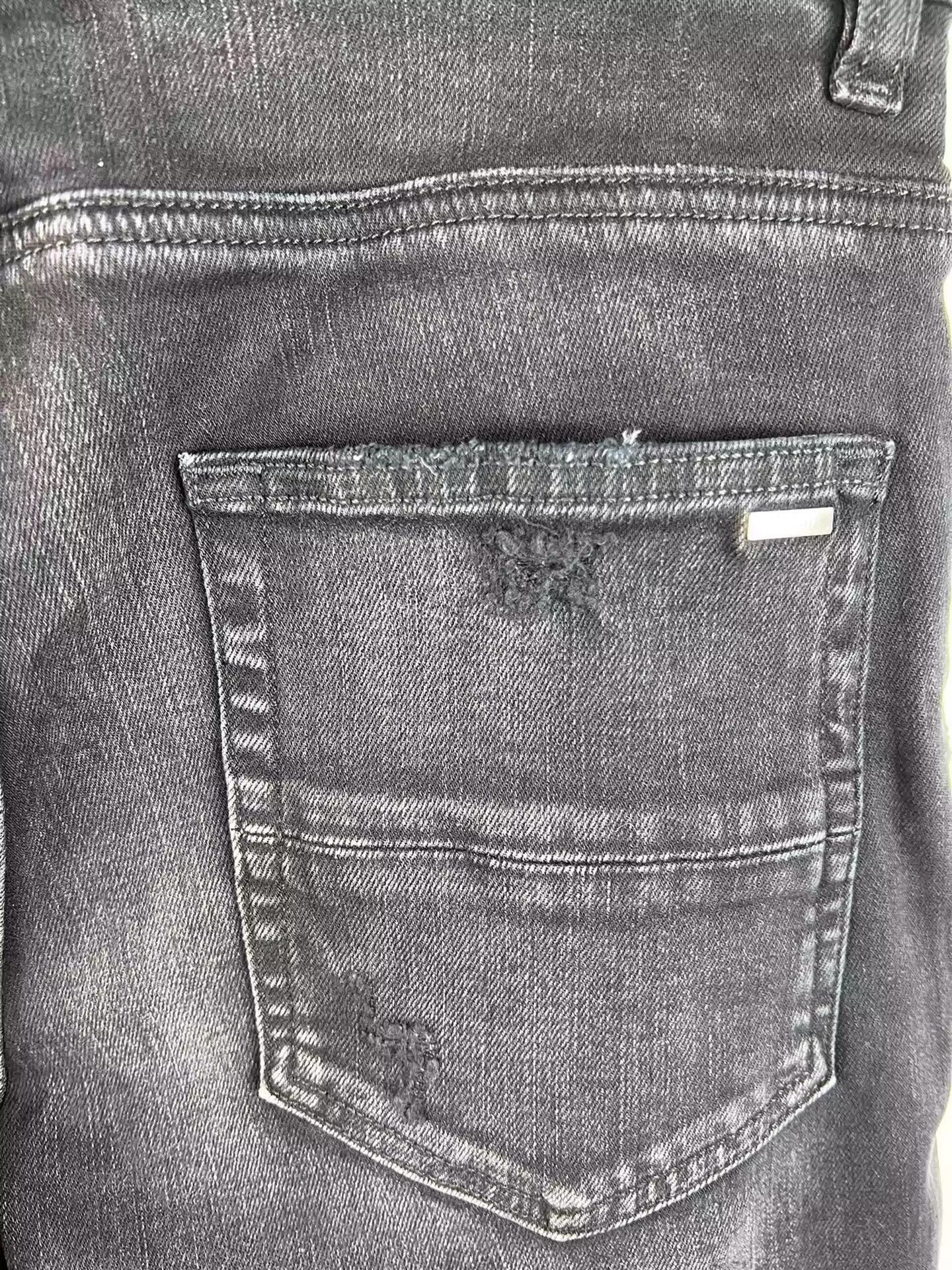 Amiri Amiri new blue cashew flower mx1 Jeans-2506 Size US 29 - 6 Thumbnail