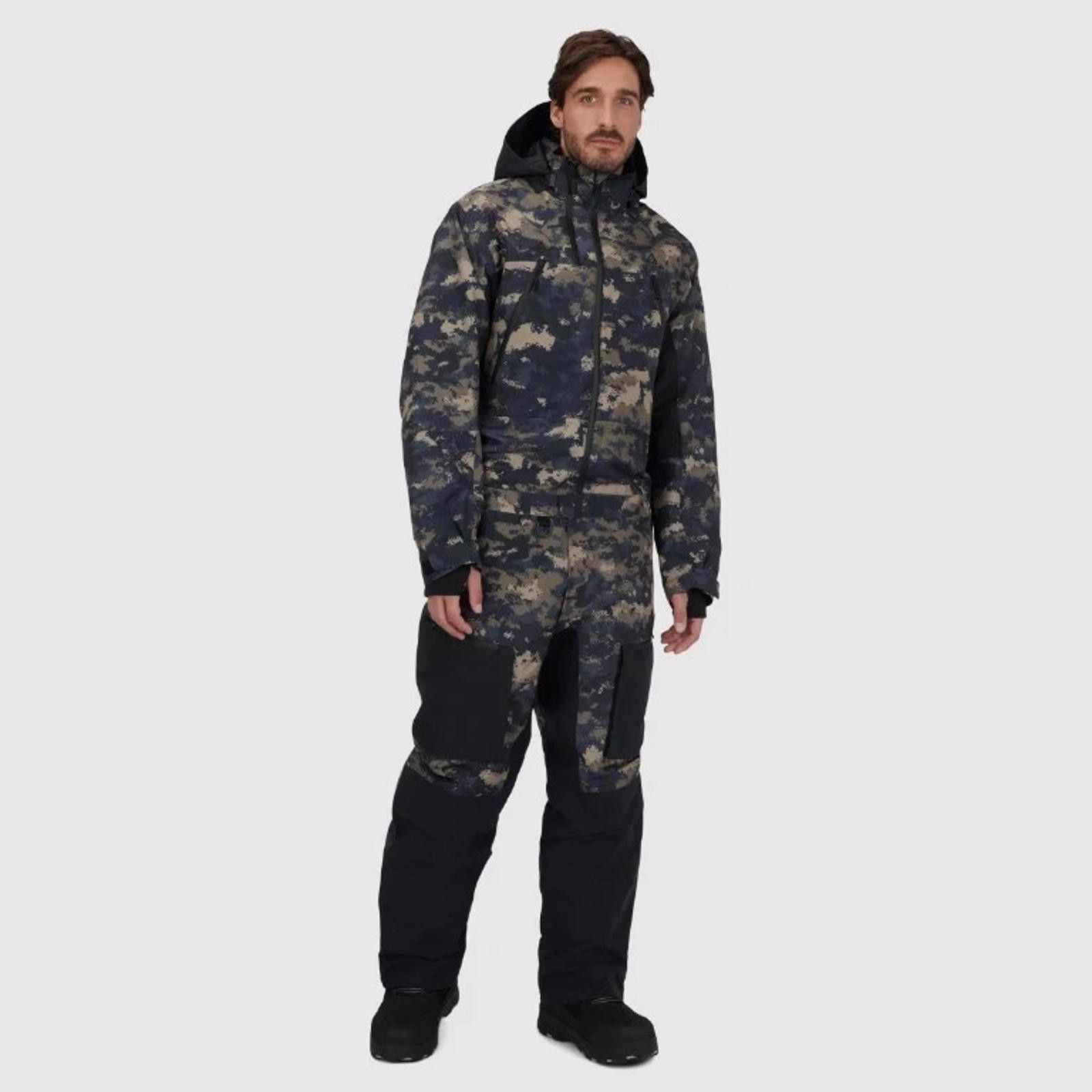 Ski-Doo Ski-Doo Men's BC Kona One-Piece Suit in Black, size L Size ONE SIZE - 1 Thumbnail