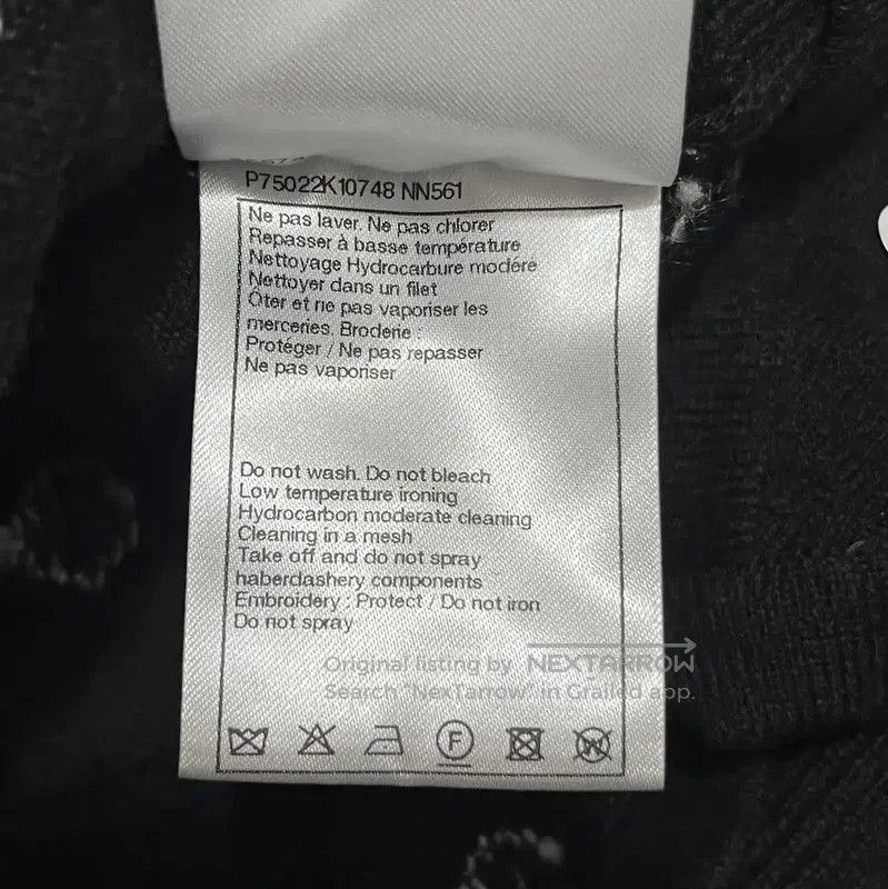 Chanel Chanel Black Embroidered Cropped T-Shirt for Women . Size XS / US 0-2 / IT 36-38 - 8 Thumbnail